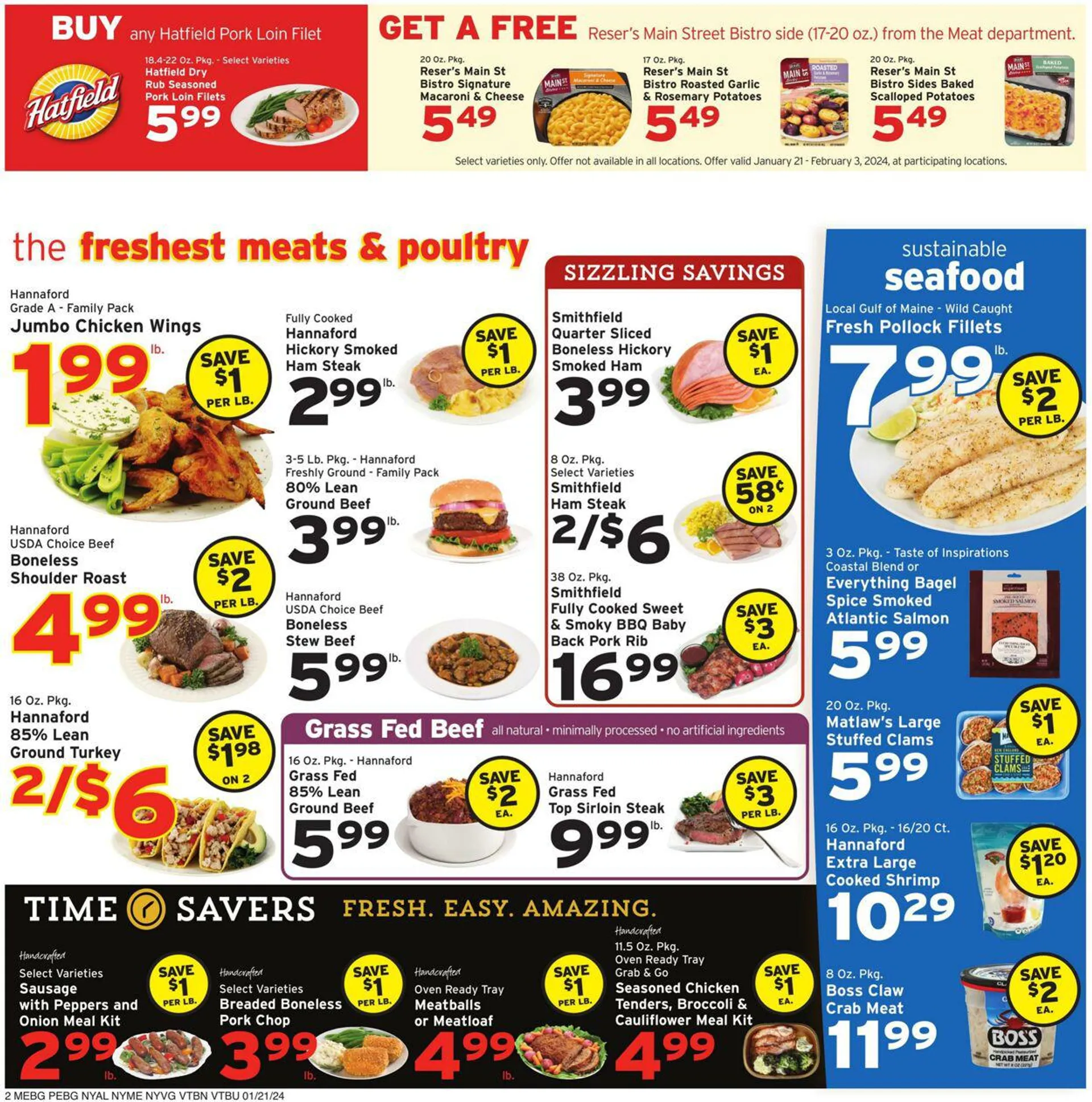 Weekly ad Hannaford Current weekly ad from January 21 to January 27 2024 - Page 2