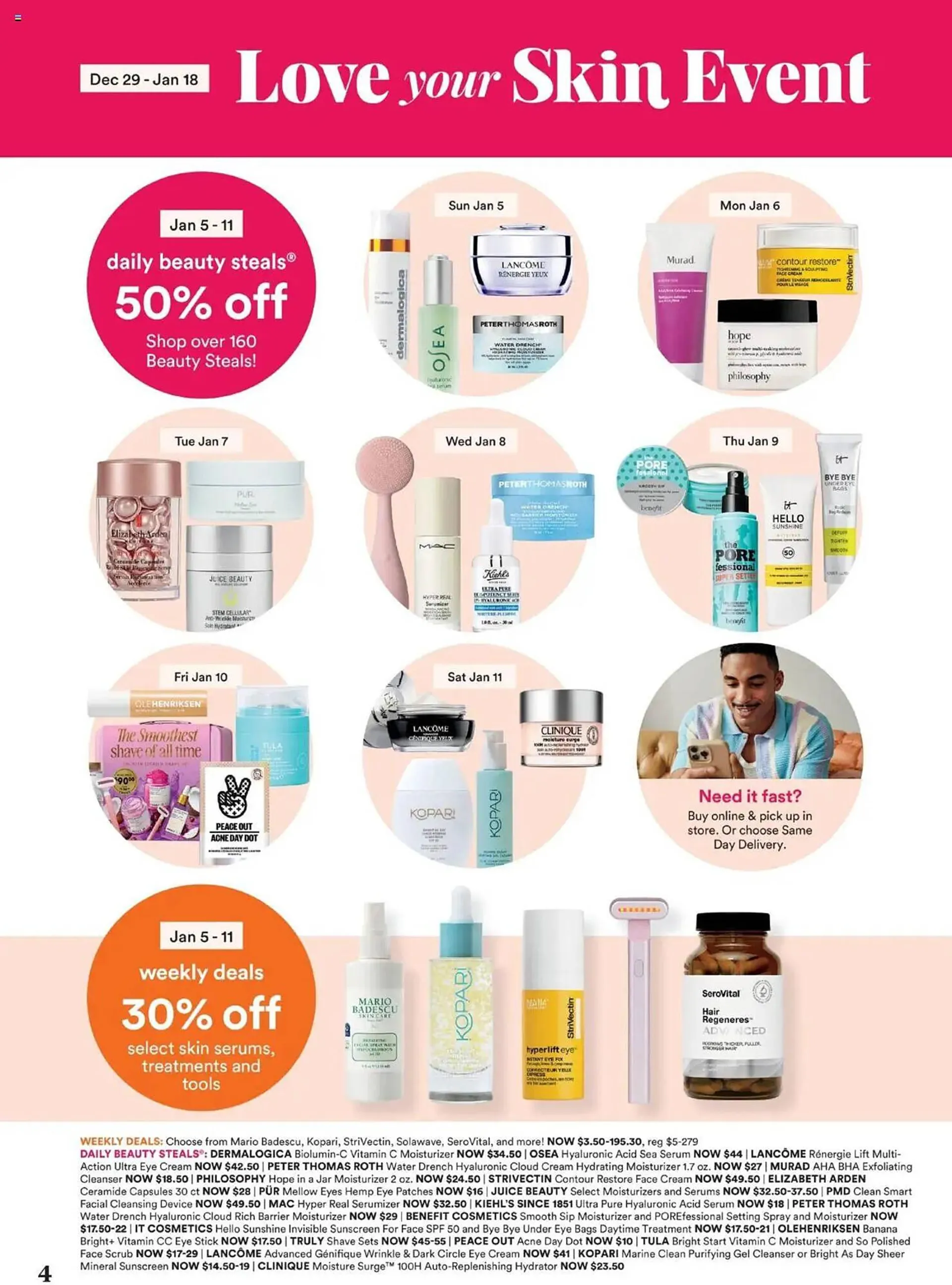 Weekly ad Ulta Beauty Weekly Ad from December 29 to January 18 2025 - Page 4