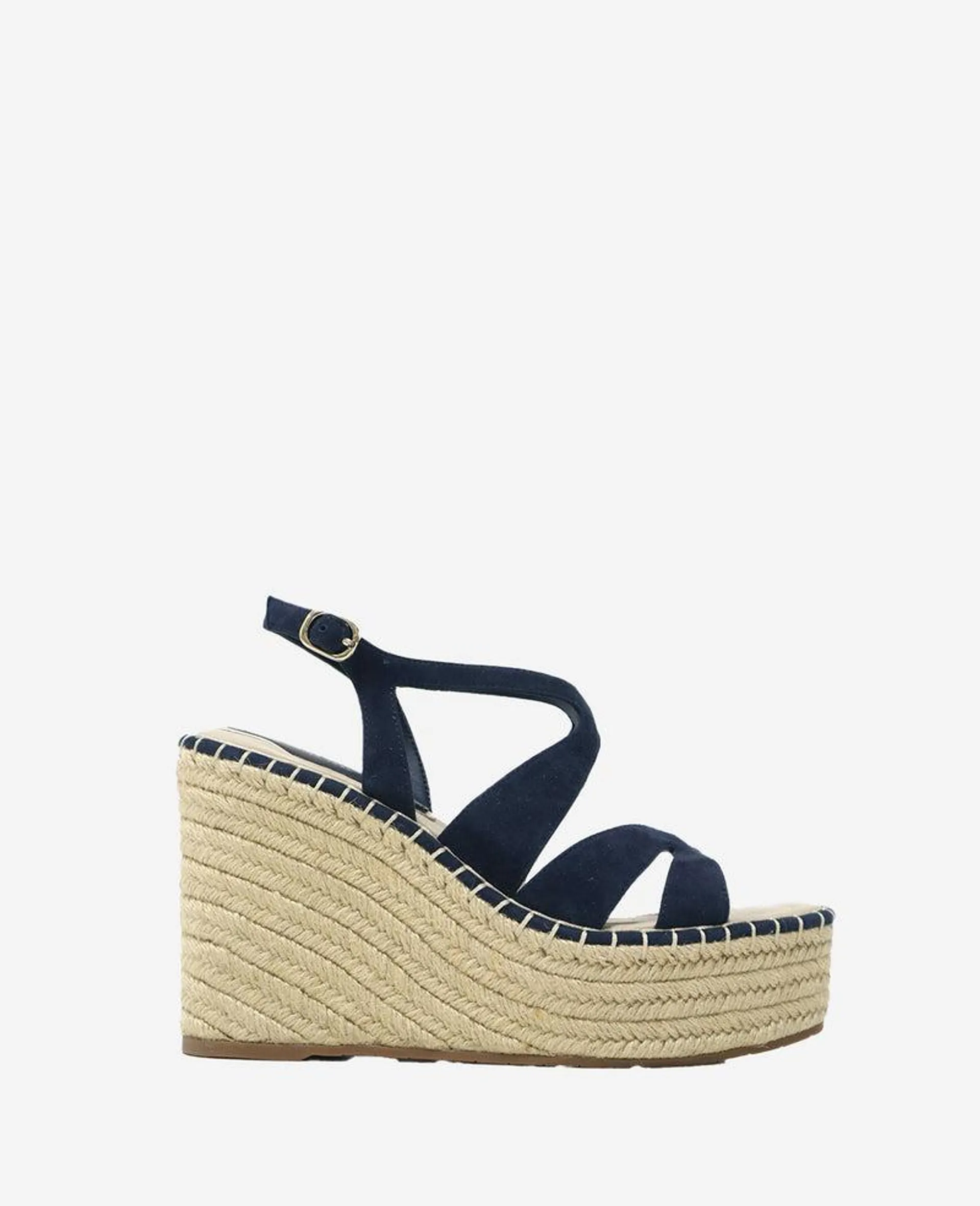 The Solace Platform Espadrille Wedge Sandal