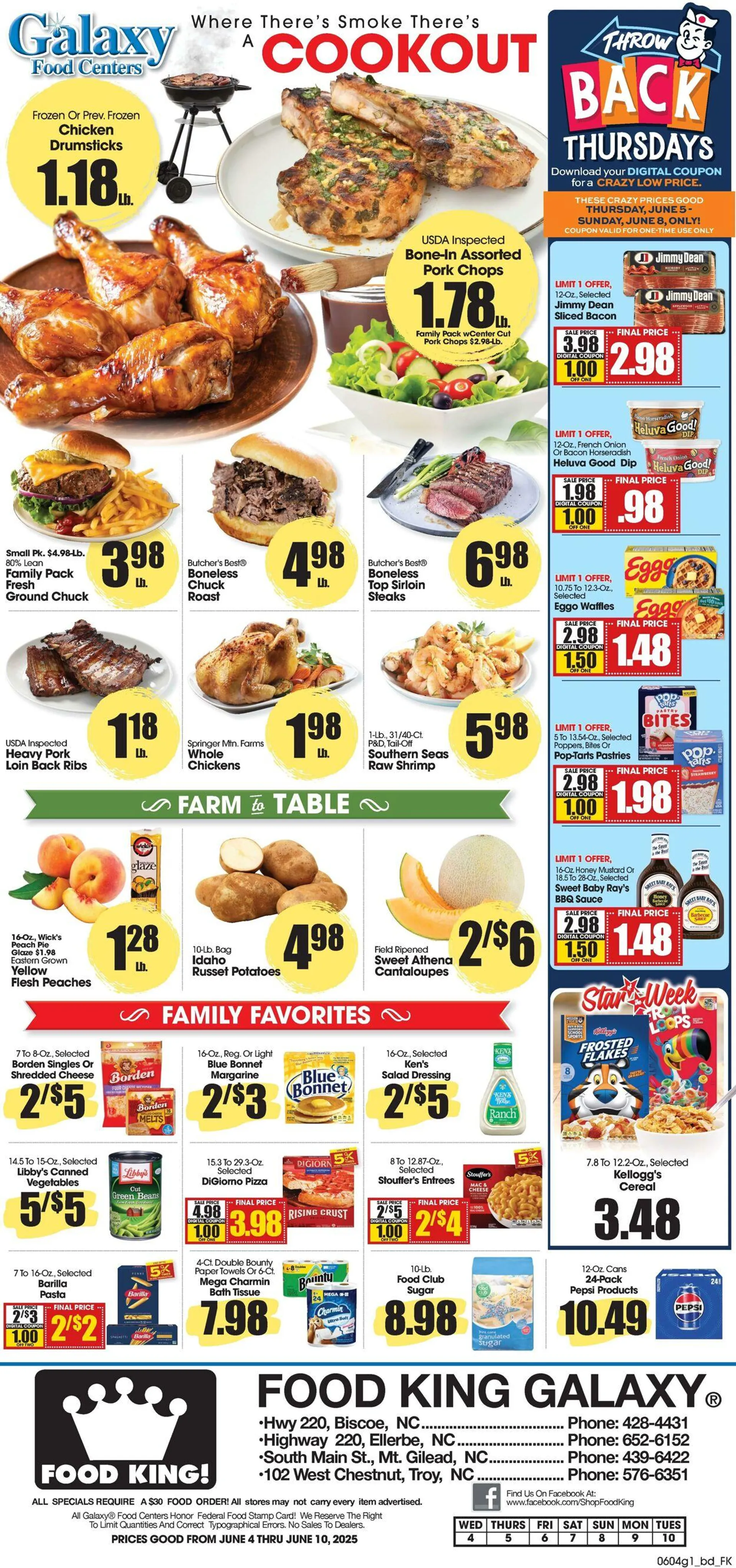 Weekly ad Food King Current weekly ad from June 4 to June 10 2025 - Page 1