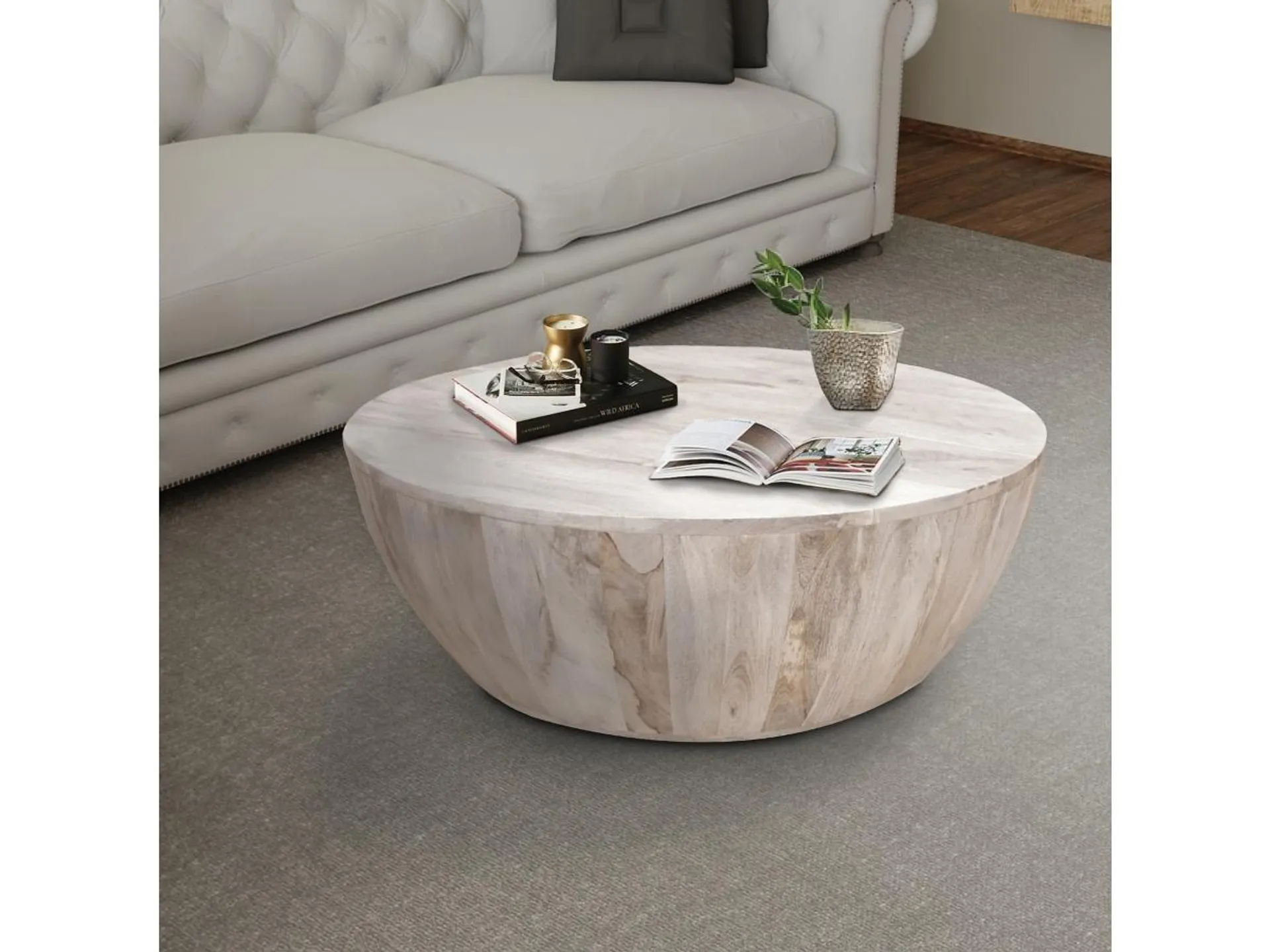 The Urban Port Round Coffee Table