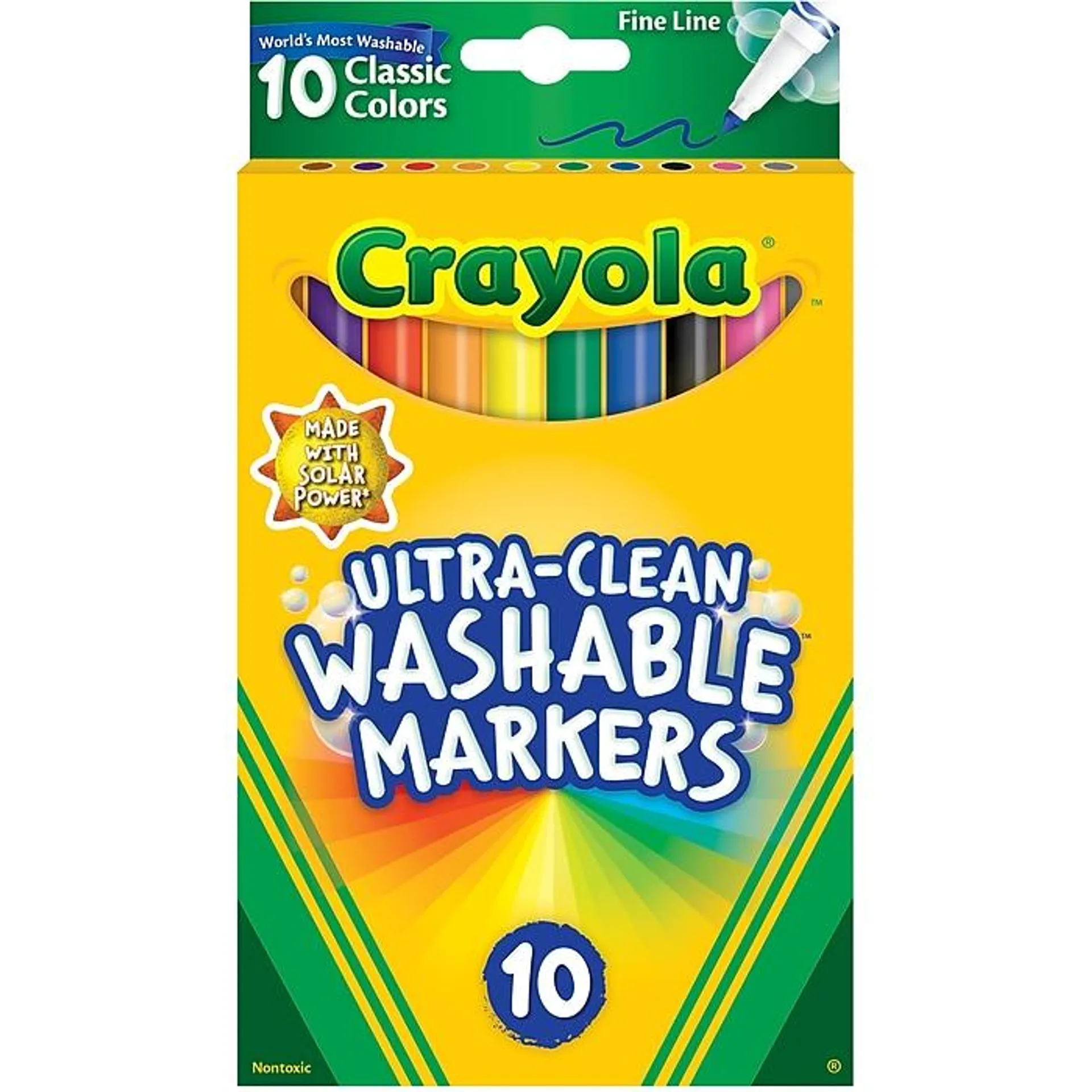 Crayola Ultra-Clean Washable Markers,