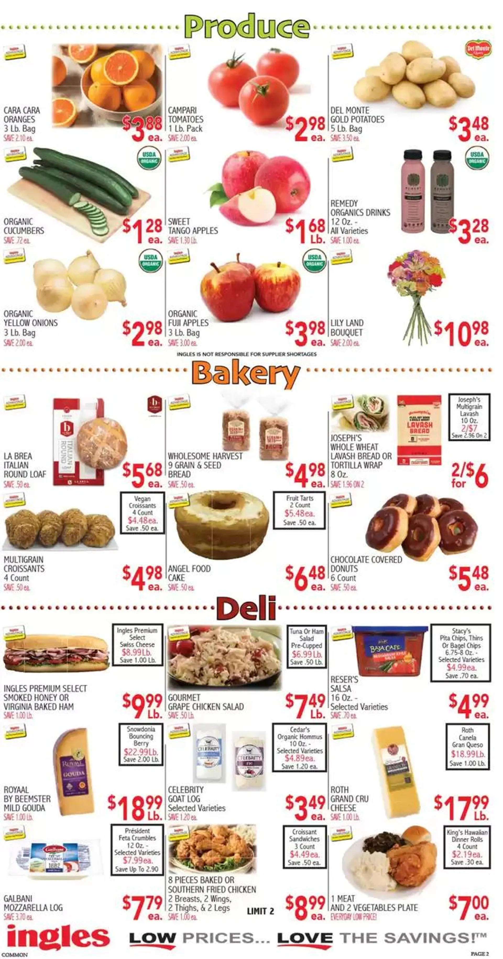 Weekly ad Ingles Markets weekly ad from January 2 to January 9 2025 - Page 2