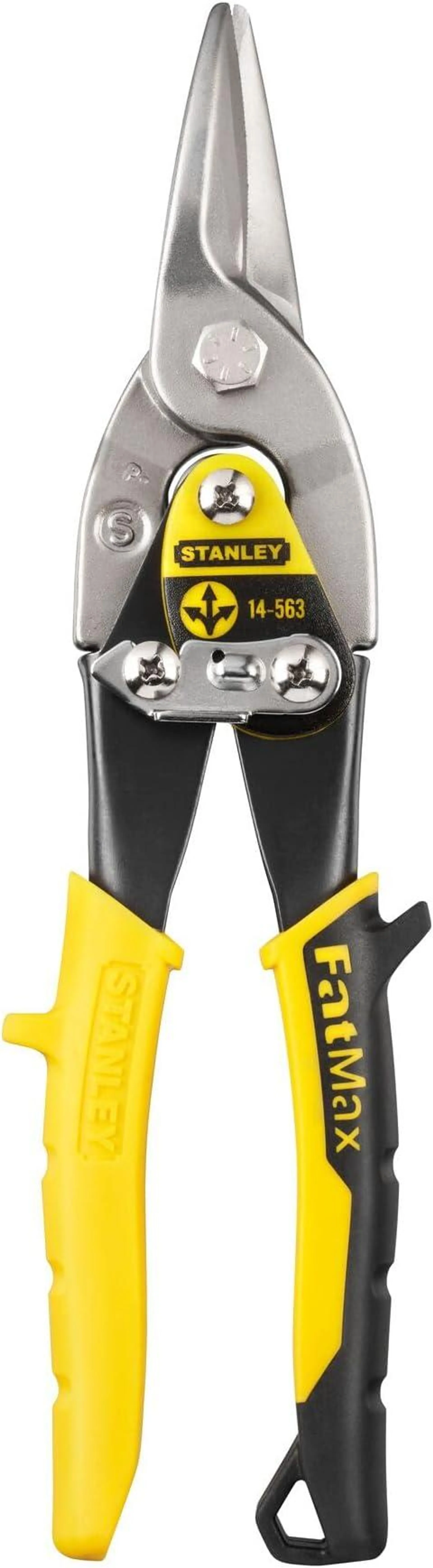 STANLEY FATMAX Tin Snips , Straight Cut, Aviation Snip, 9-7/8-Inch (14-563)