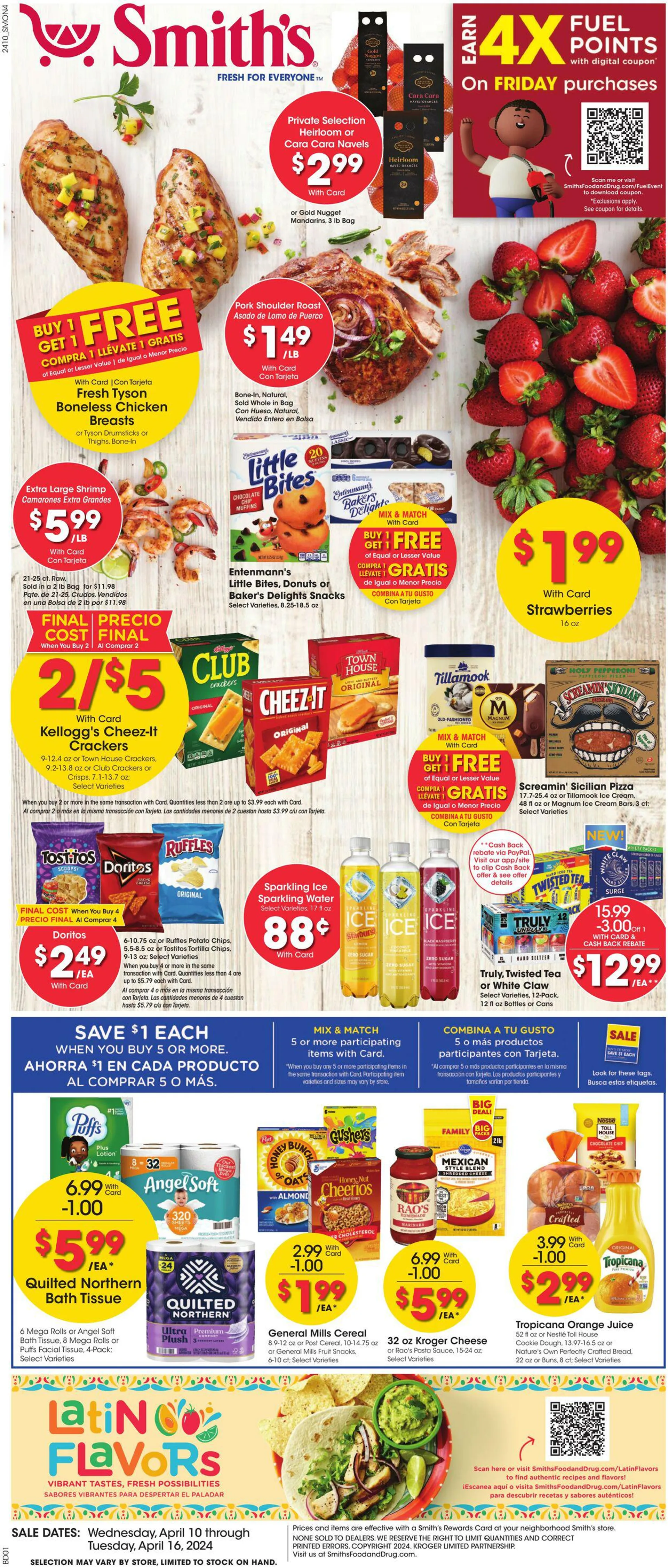 Weekly ad Smith's Current weekly ad from April 10 to April 16 2024 - Page 