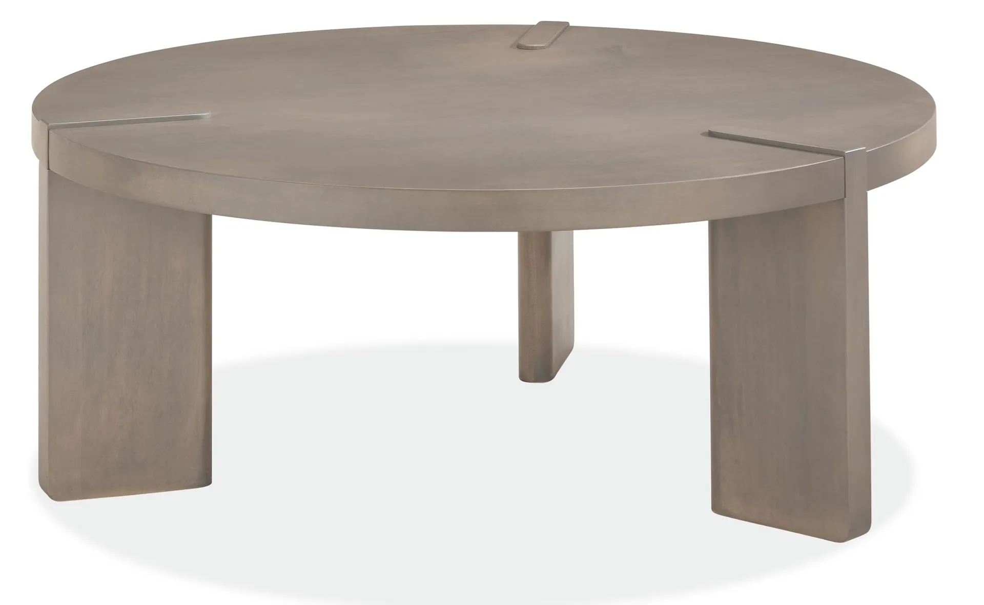 Hanover 36 diam 14h Coffee Table in Shell