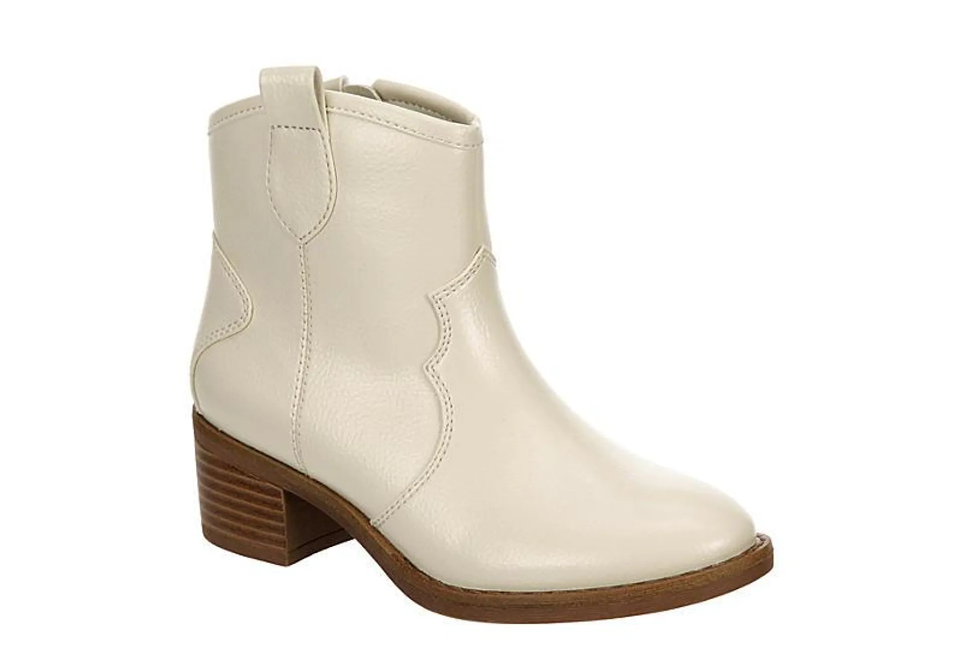 Cupcake Couture Girls June Western Boot - Ivory