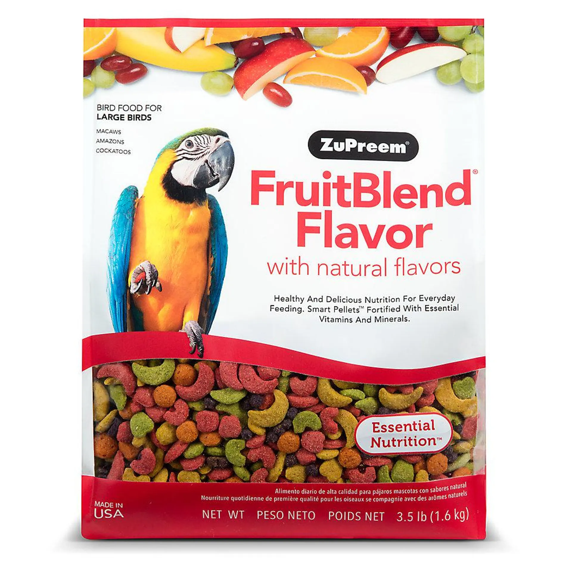 ZuPreem® FruitBlend Large Bird Food