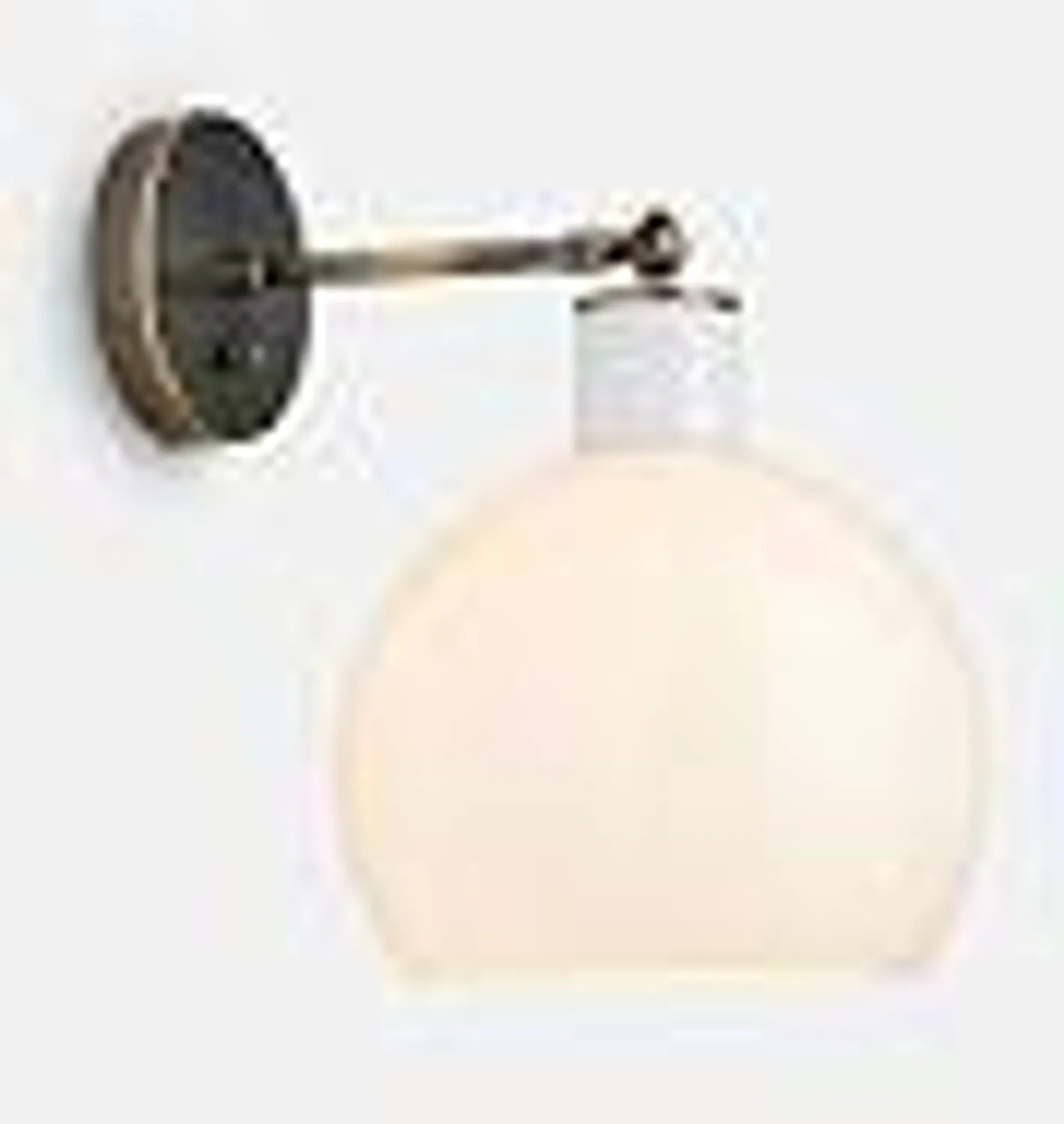 Edendale Straight Articulating Sconce, Opal Glass