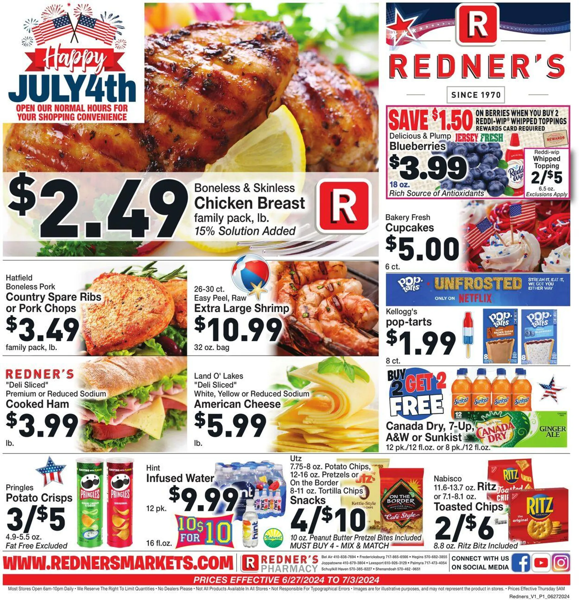 Redner’s Warehouse Market Current weekly ad - 1