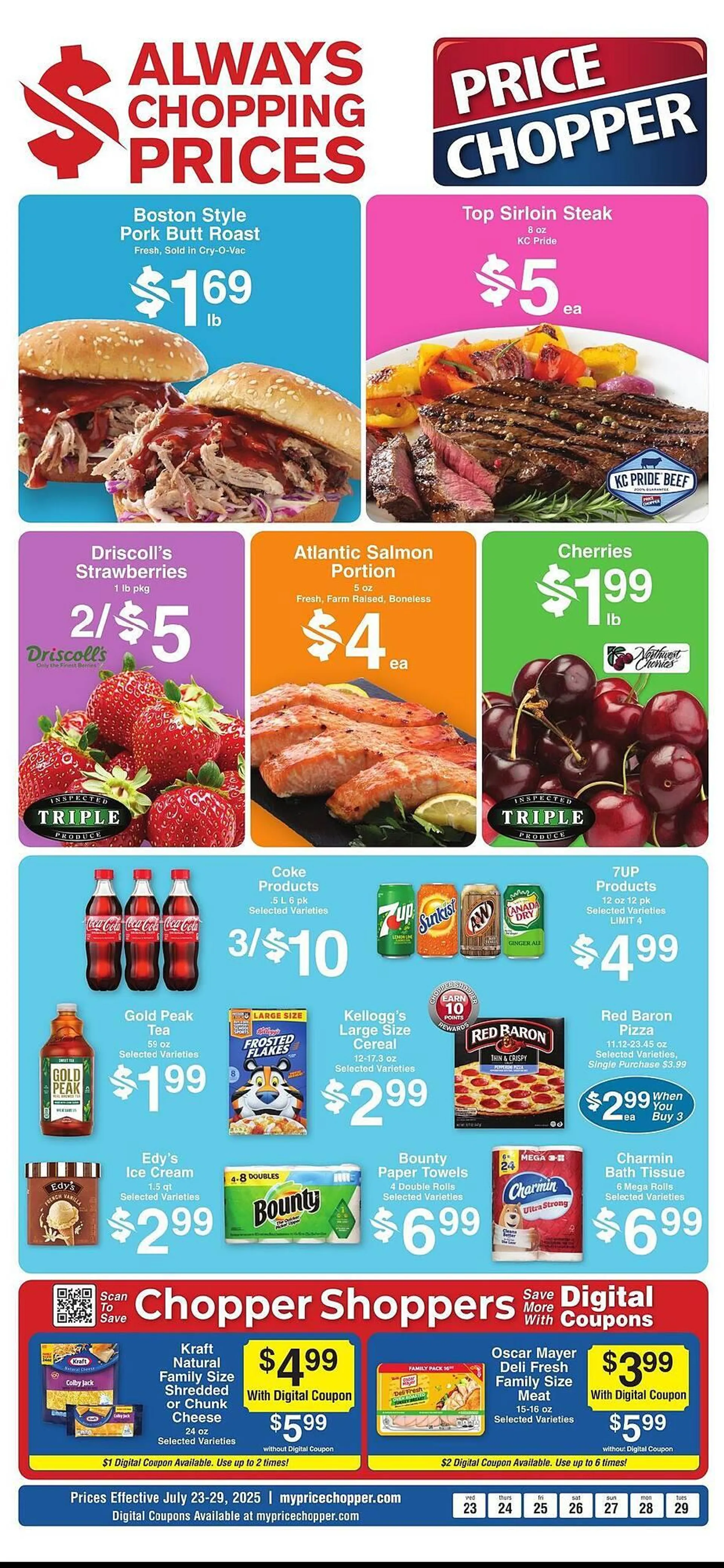 Weekly ad Price Chopper Weekly Ad from July 23 to July 29 2025 - Page 1