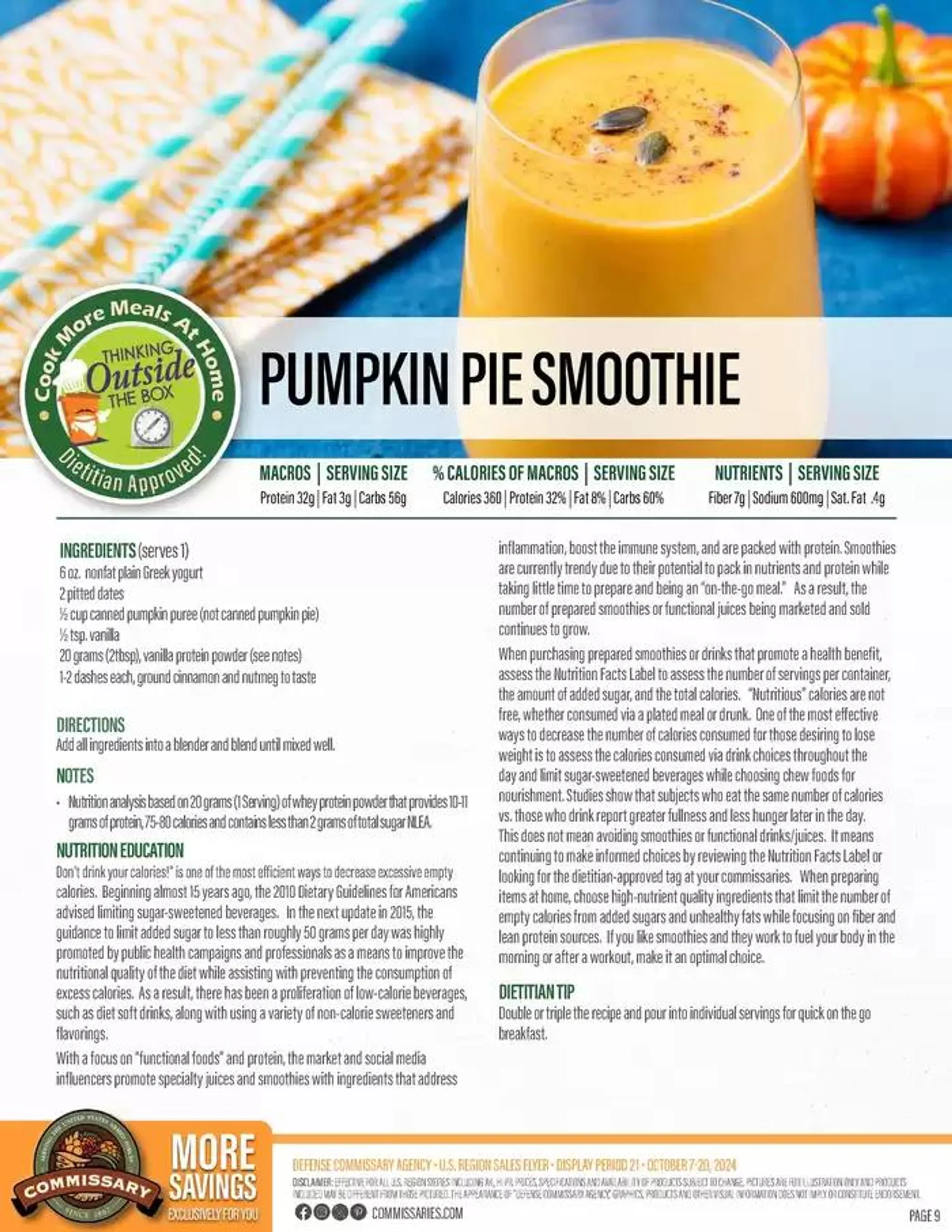 Weekly ad Flyer Commissary from October 7 to October 20 2024 - Page 9