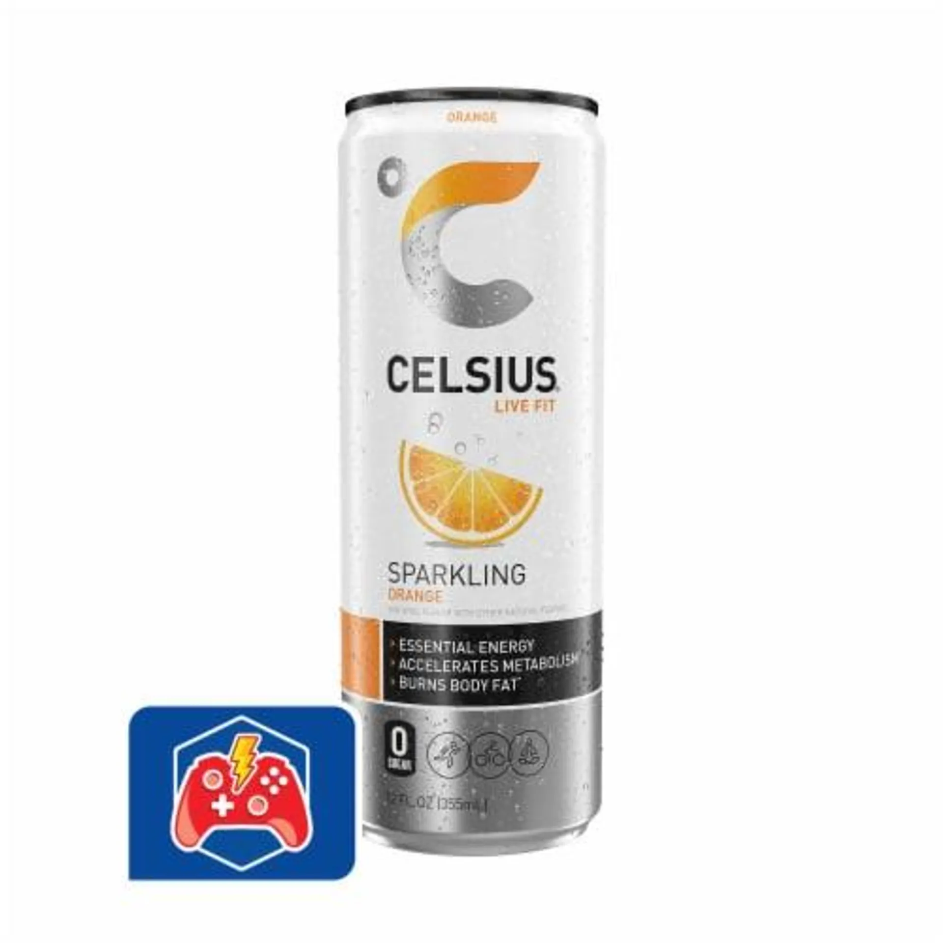 CELSIUS® Sparkling Orange Energy Drink Can