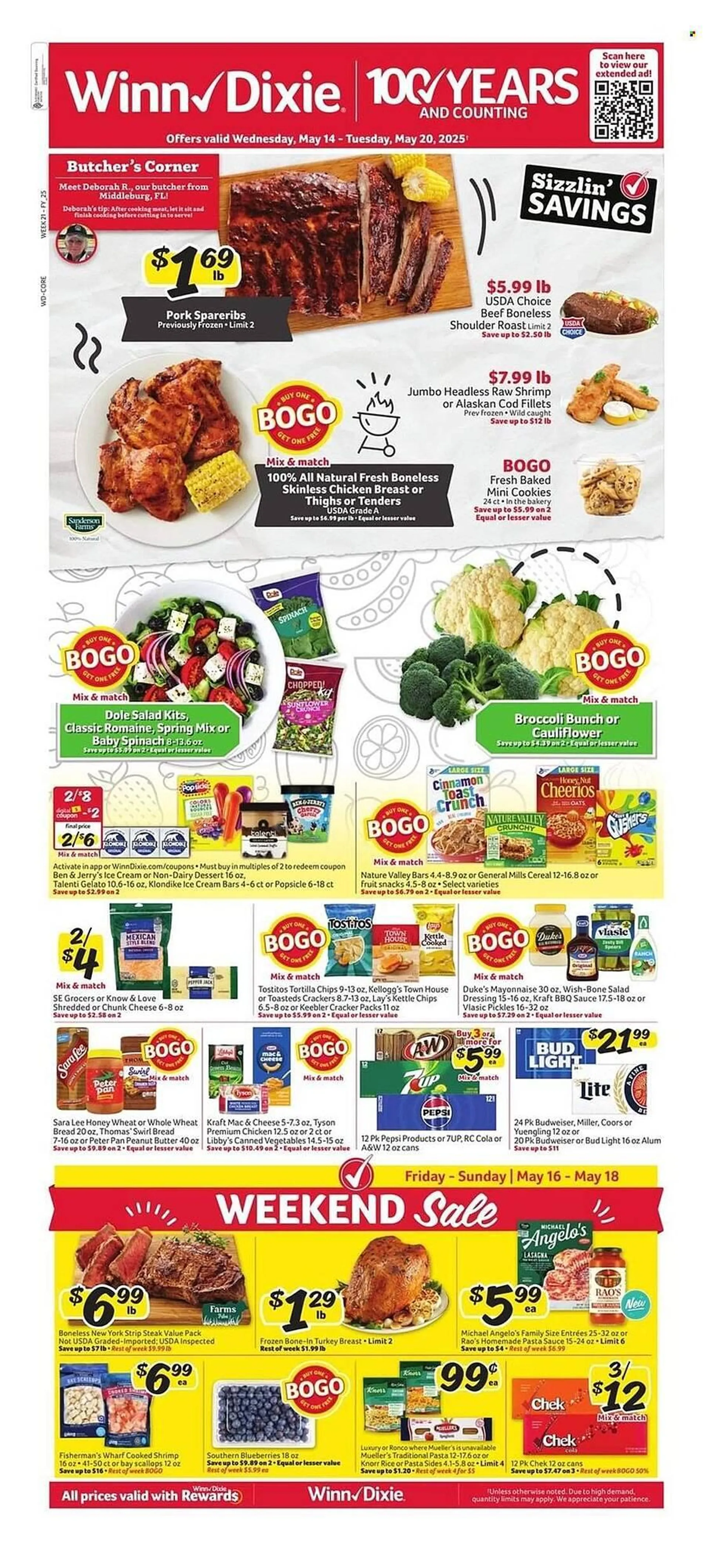 Weekly ad Winn Dixie Weekly Ad from May 14 to May 20 2025 - Page 1