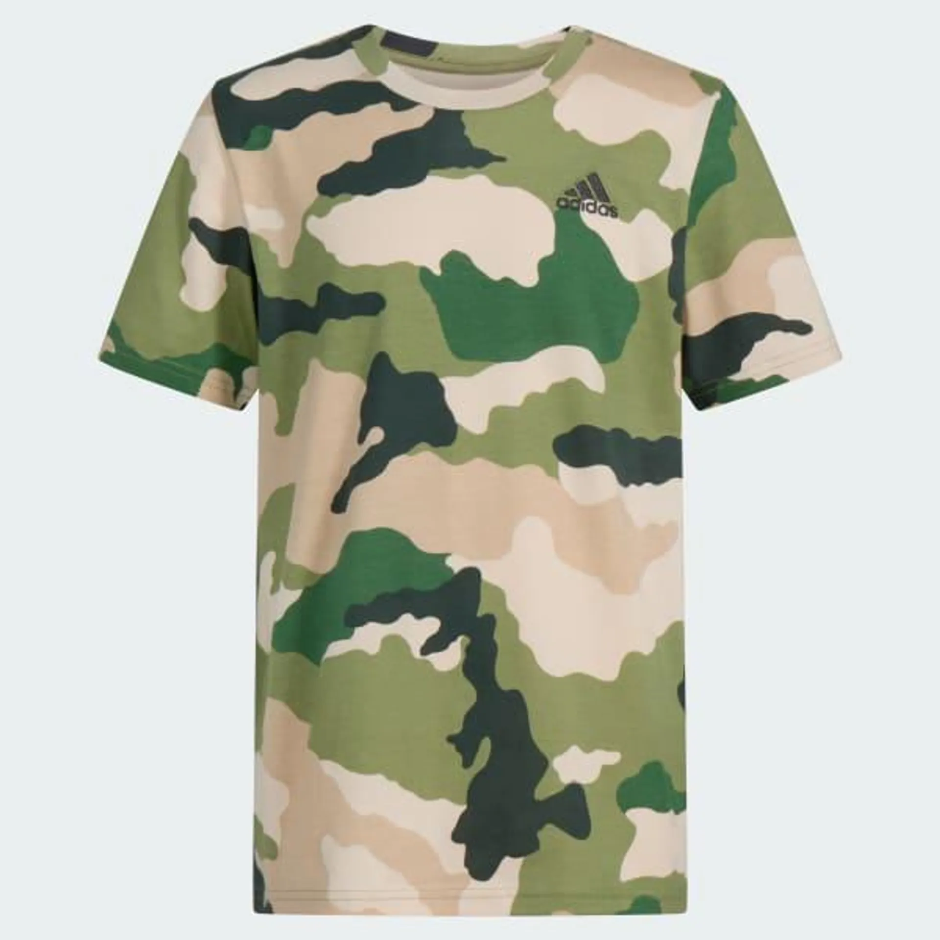 adidas Short Sleeve Printed France Camo Tee