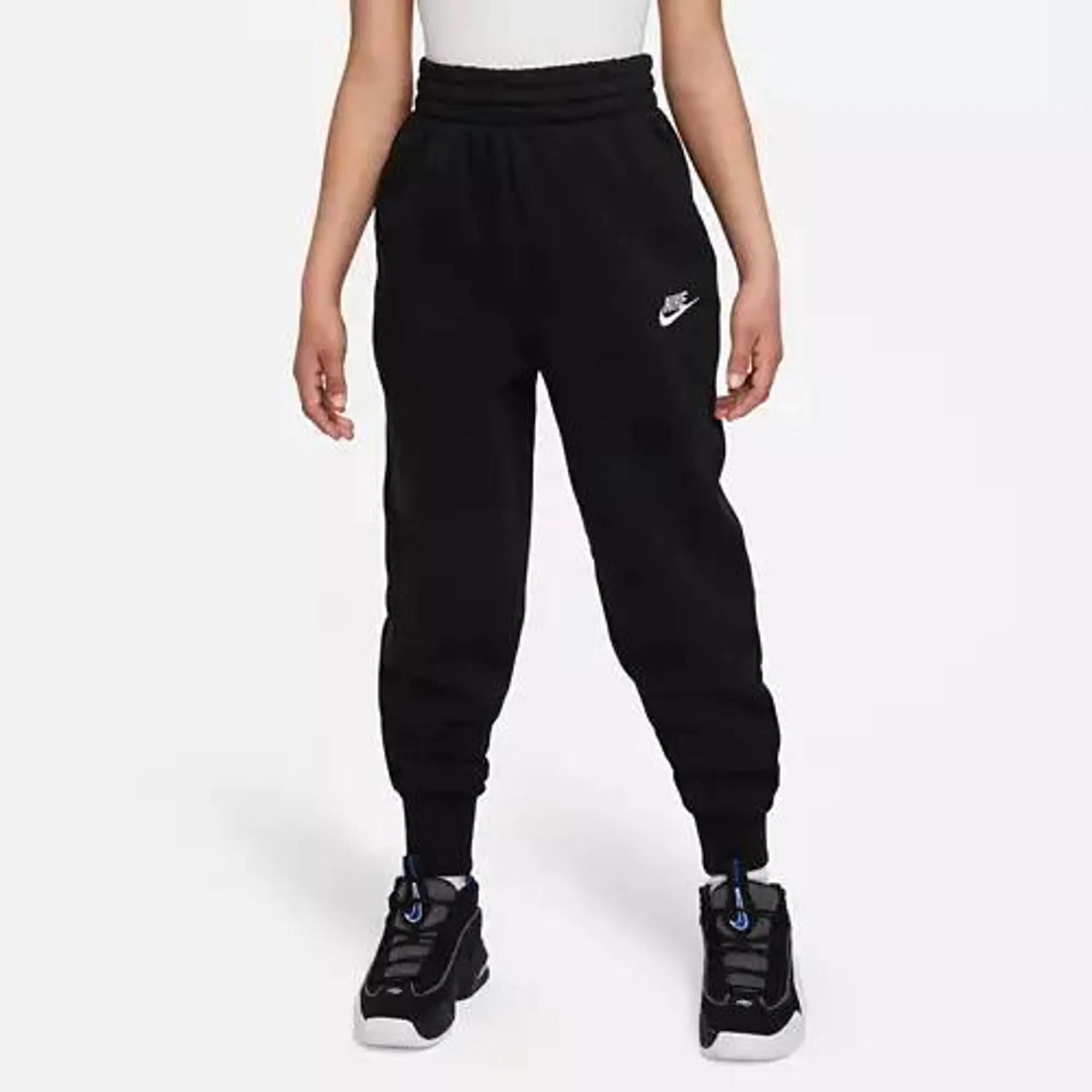 Girls' Nike Sportswear Club Fleece High-Waisted Joggers