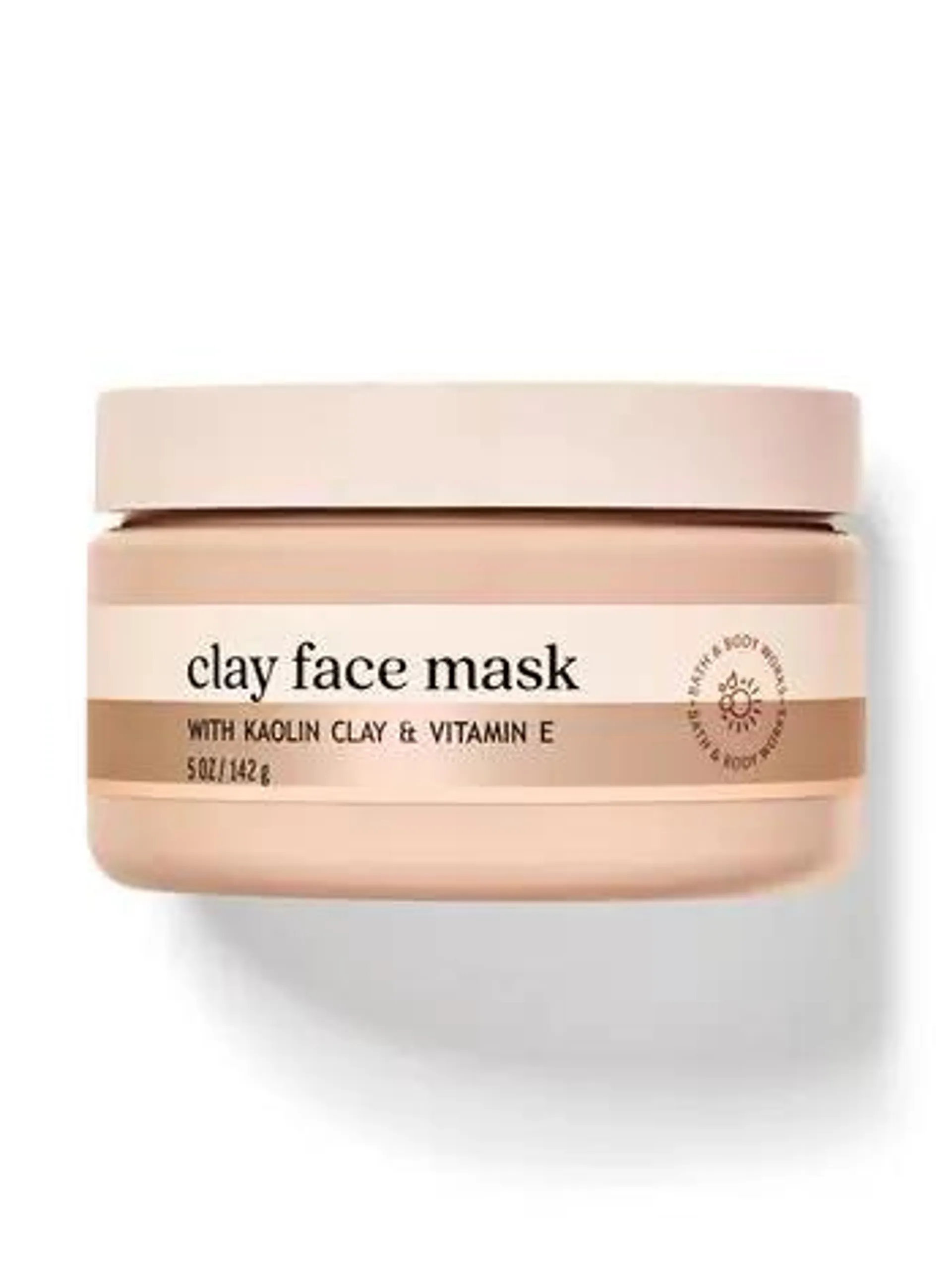 Clay Face Mask With Kaolin Clay + Bentonite Clay + Vitamin E