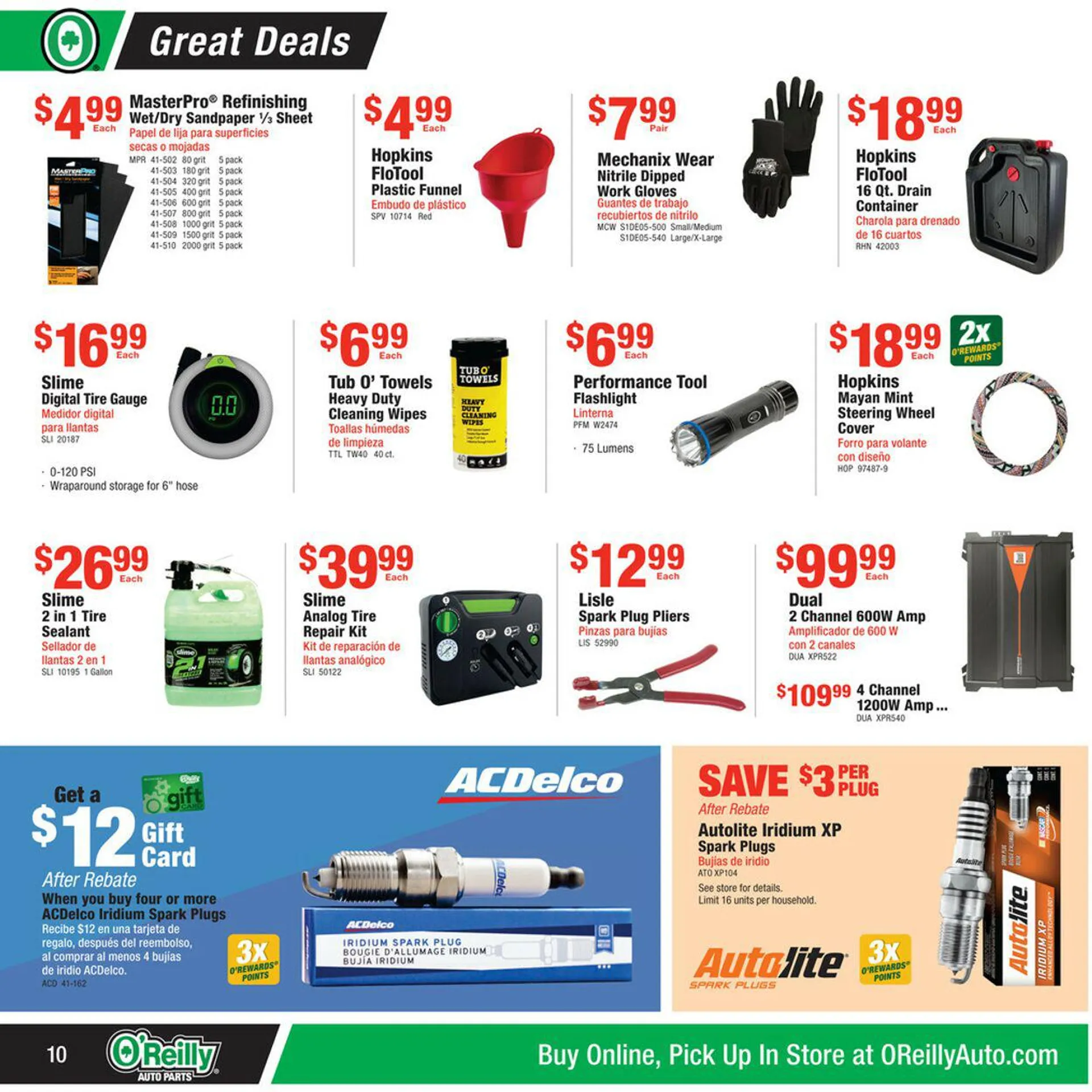 OReilly Auto Parts Current weekly ad - 10