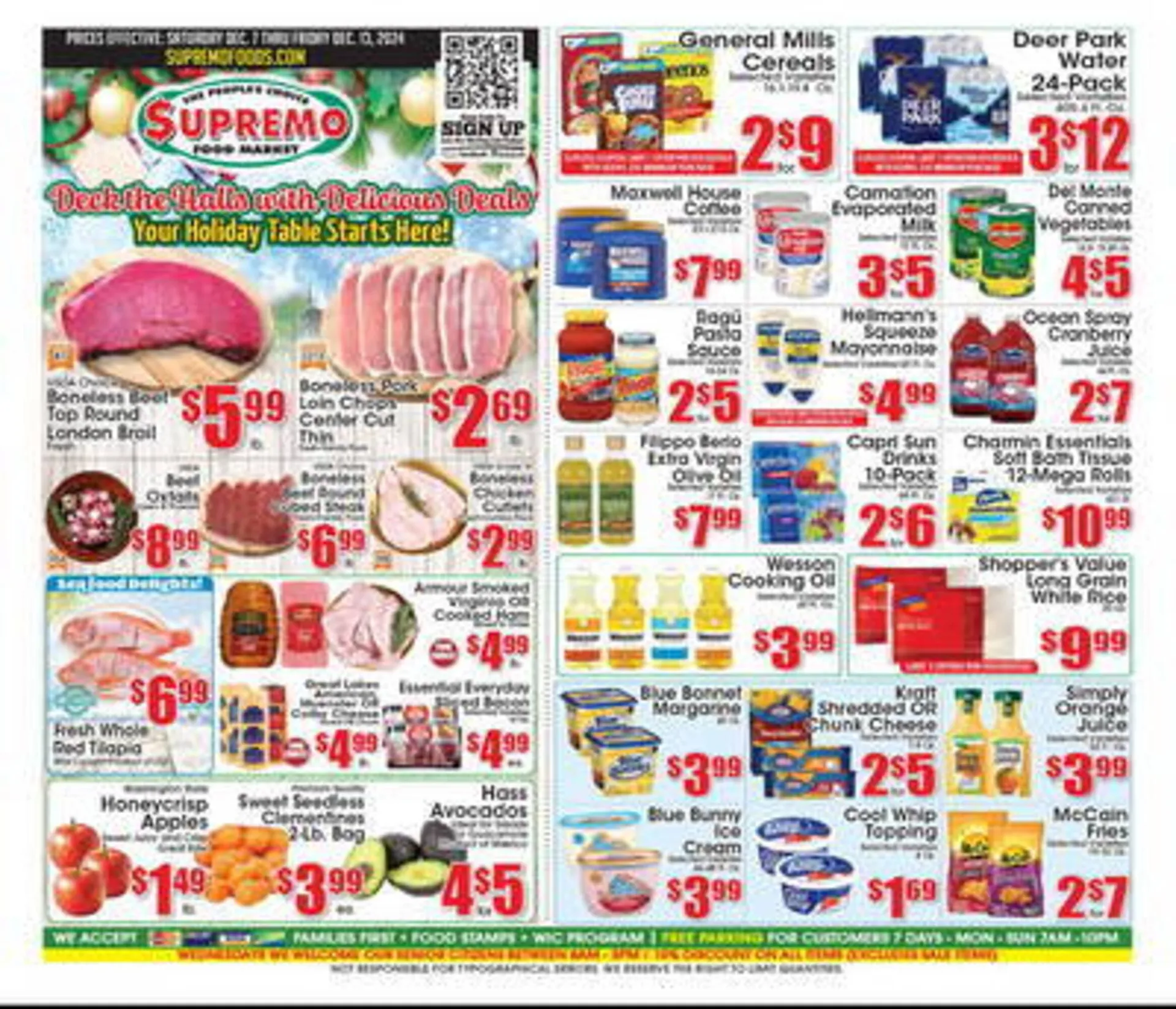 Supremo Foods Inc Weekly Ad - 1