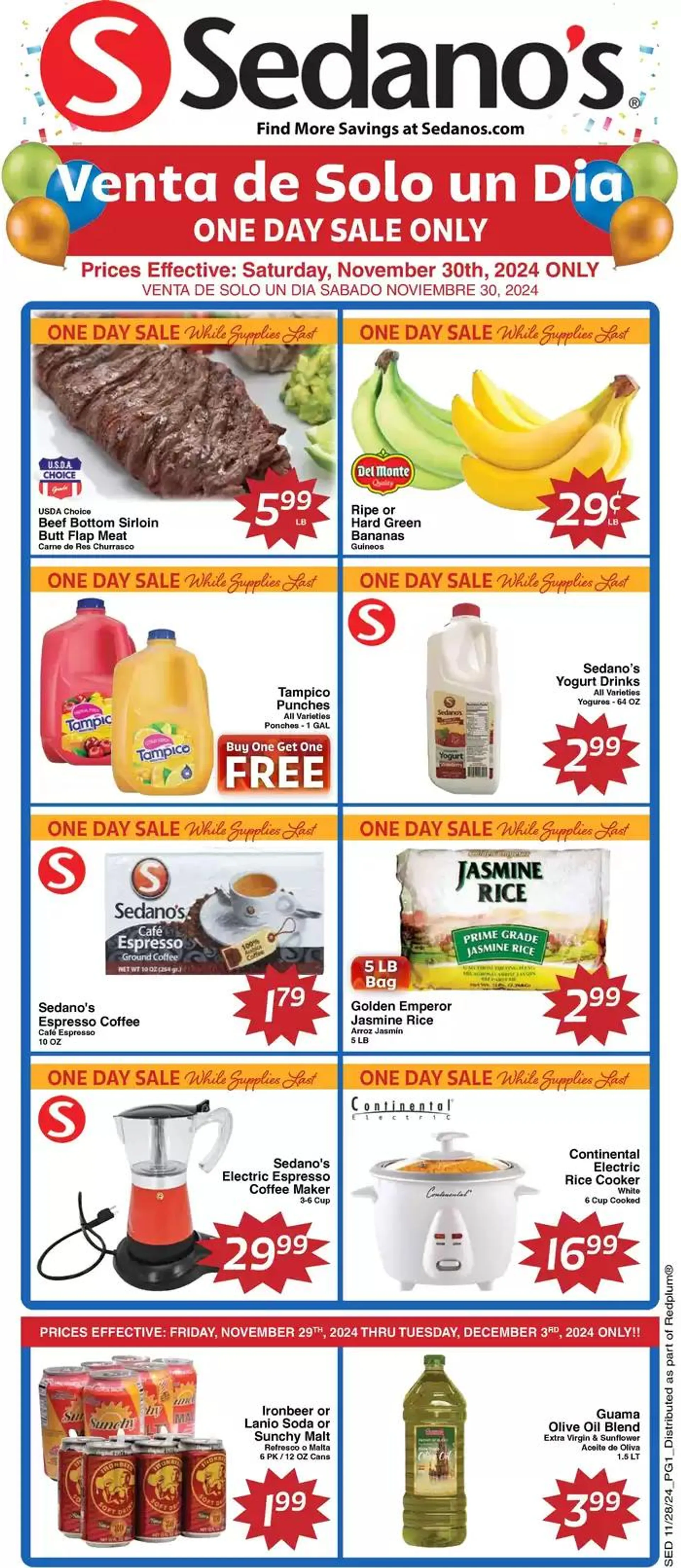 Sedanos weekly ad - 1