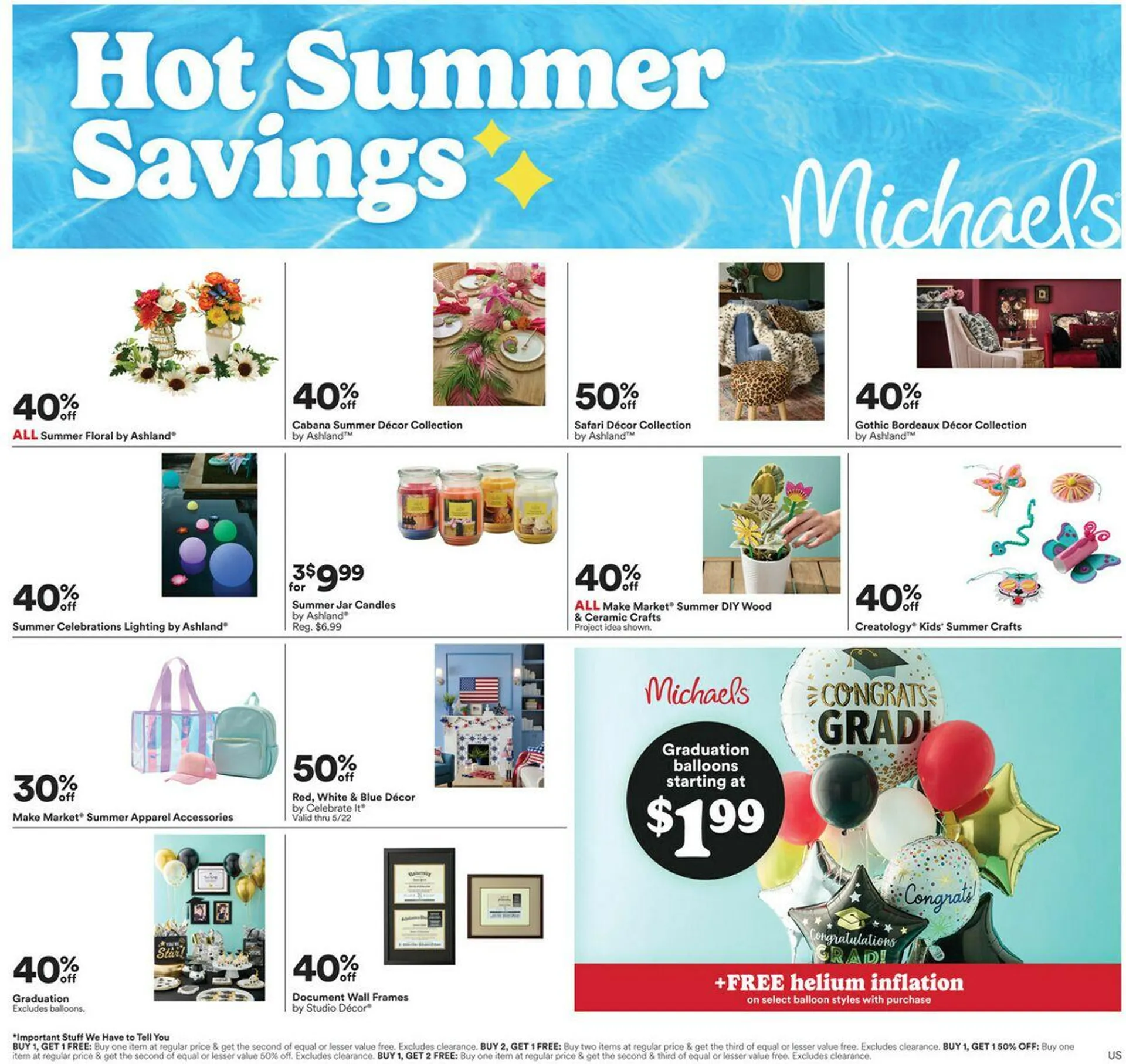 Weekly ad Michaels Current weekly ad from May 25 to May 31 2025 - Page 1