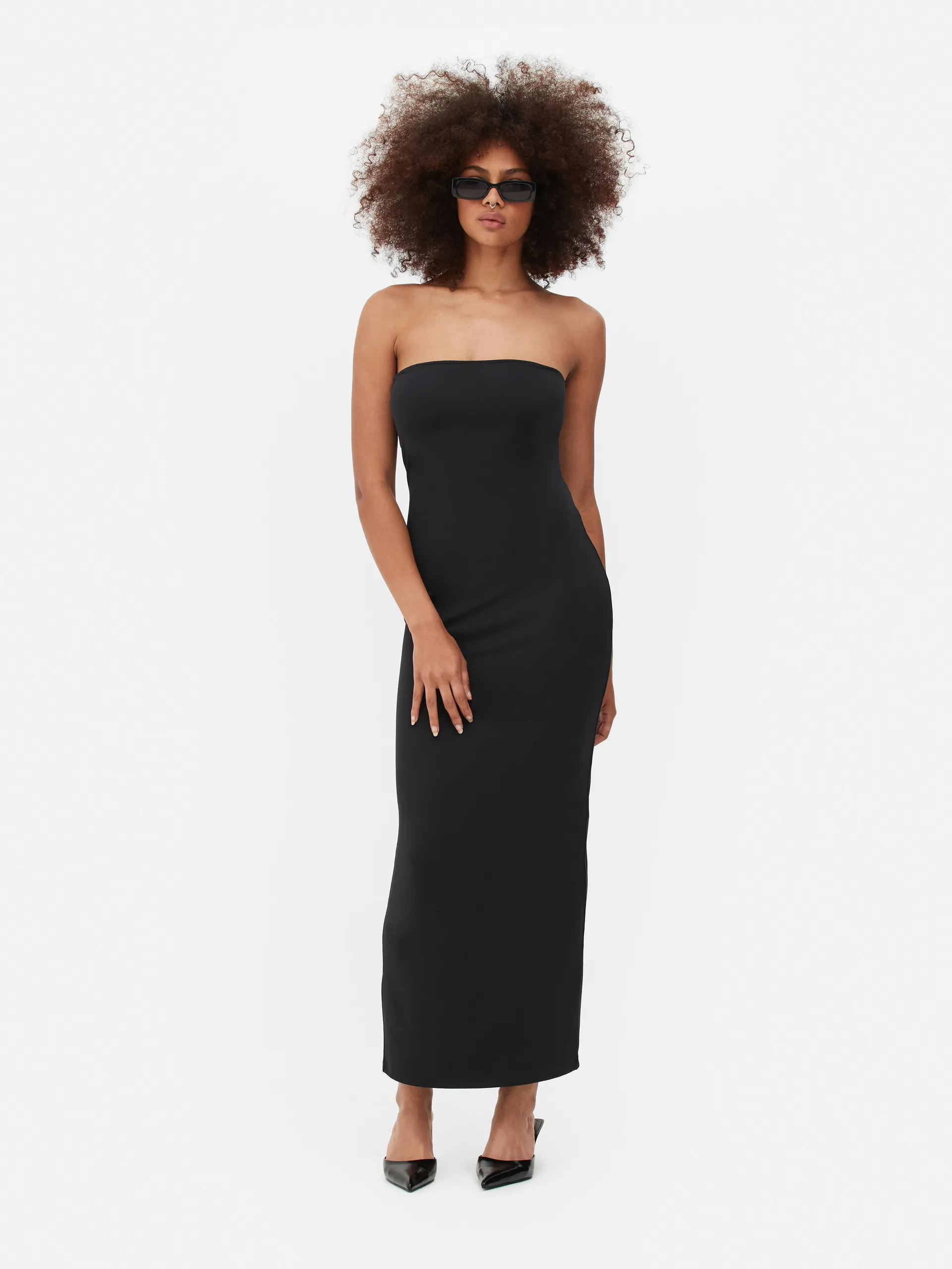 Bodycon Bandeau Maxi Dress