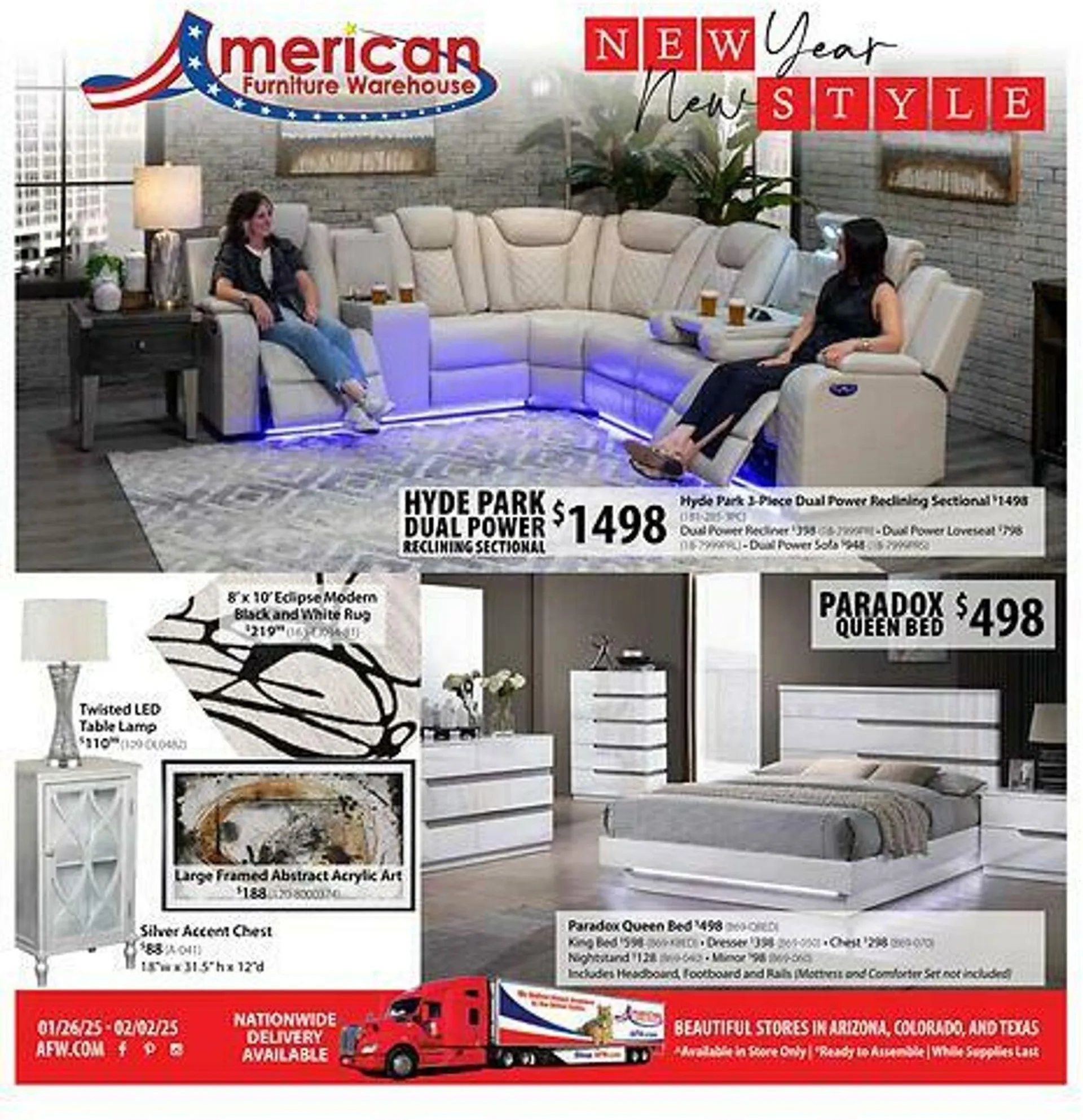 American Furniture Warehouse Current weekly ad - 1