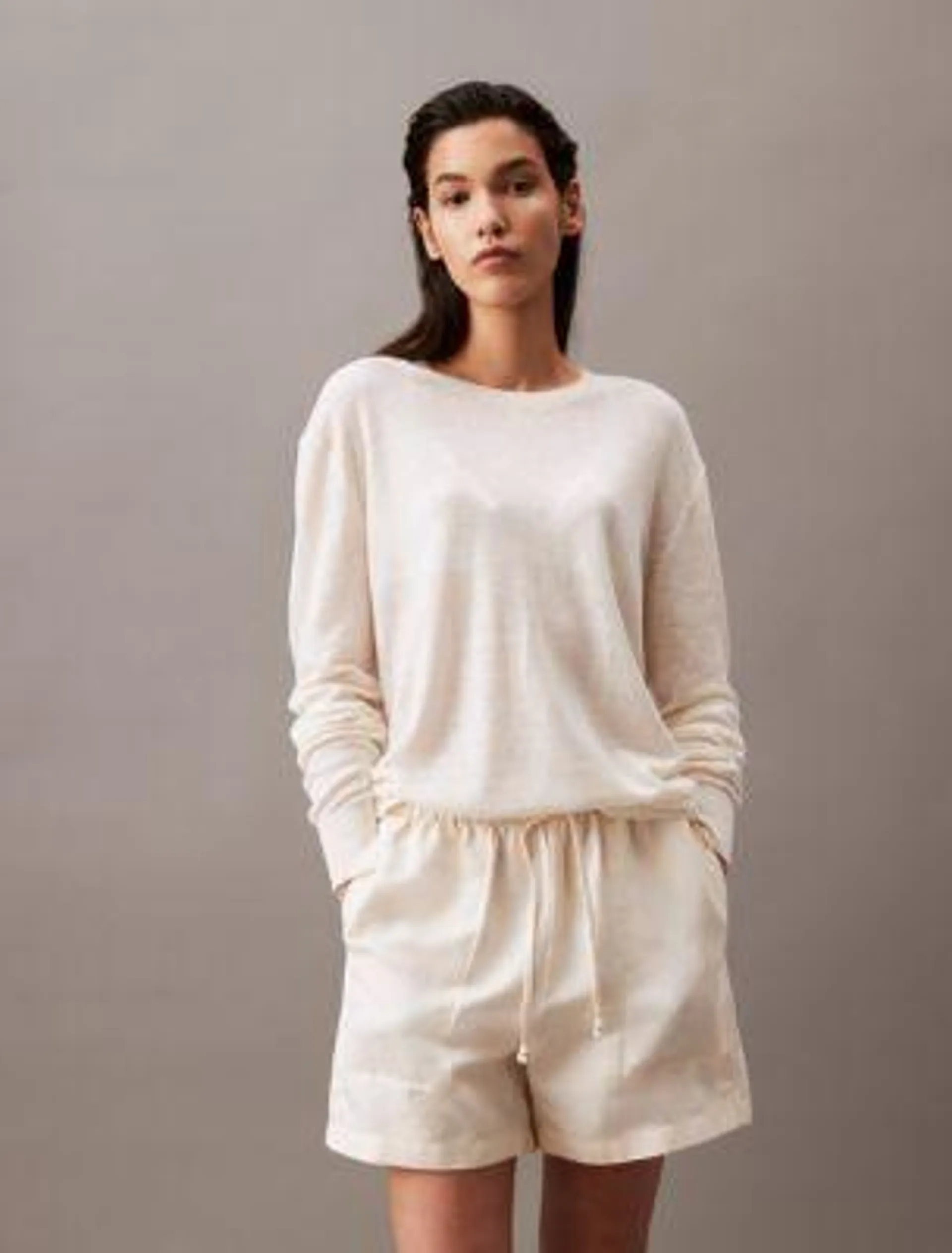 Linen Blend Sweater