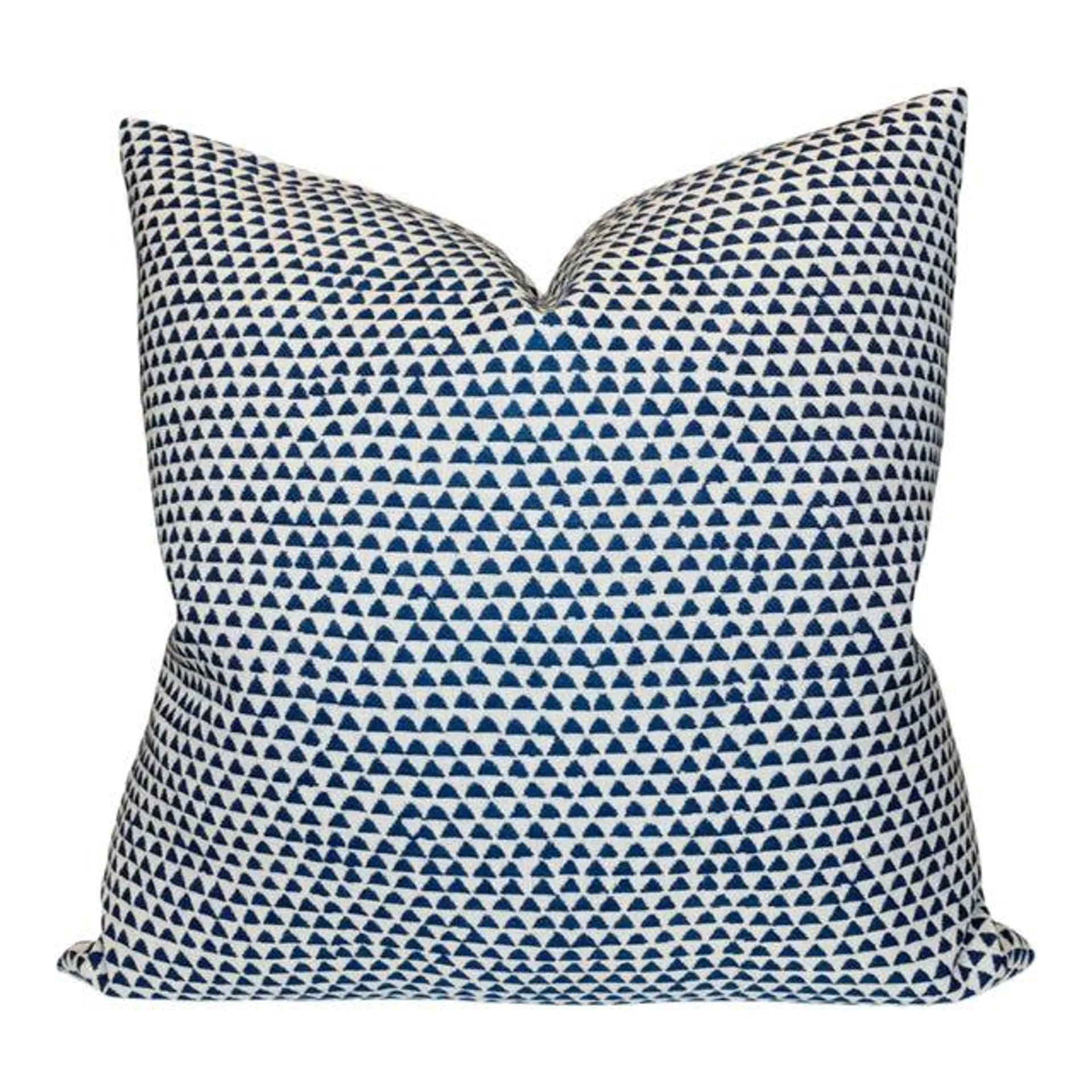 Huts Pillow Cover in Pacific Blue Indoor & Outdoor Pillow Cover