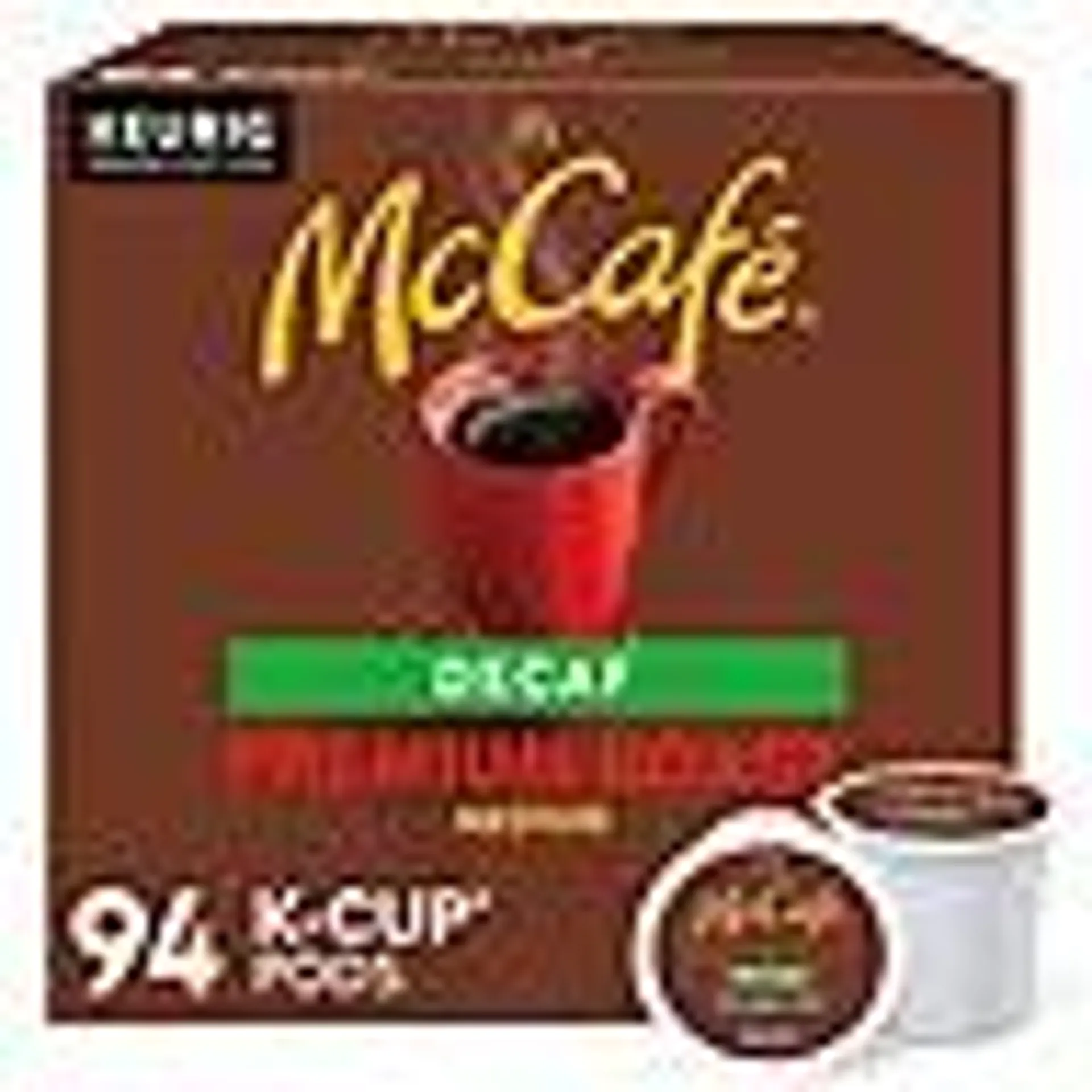 McCafe Decaf Premium Medium Roast K-Cup Coffee Pods, 94 ct.