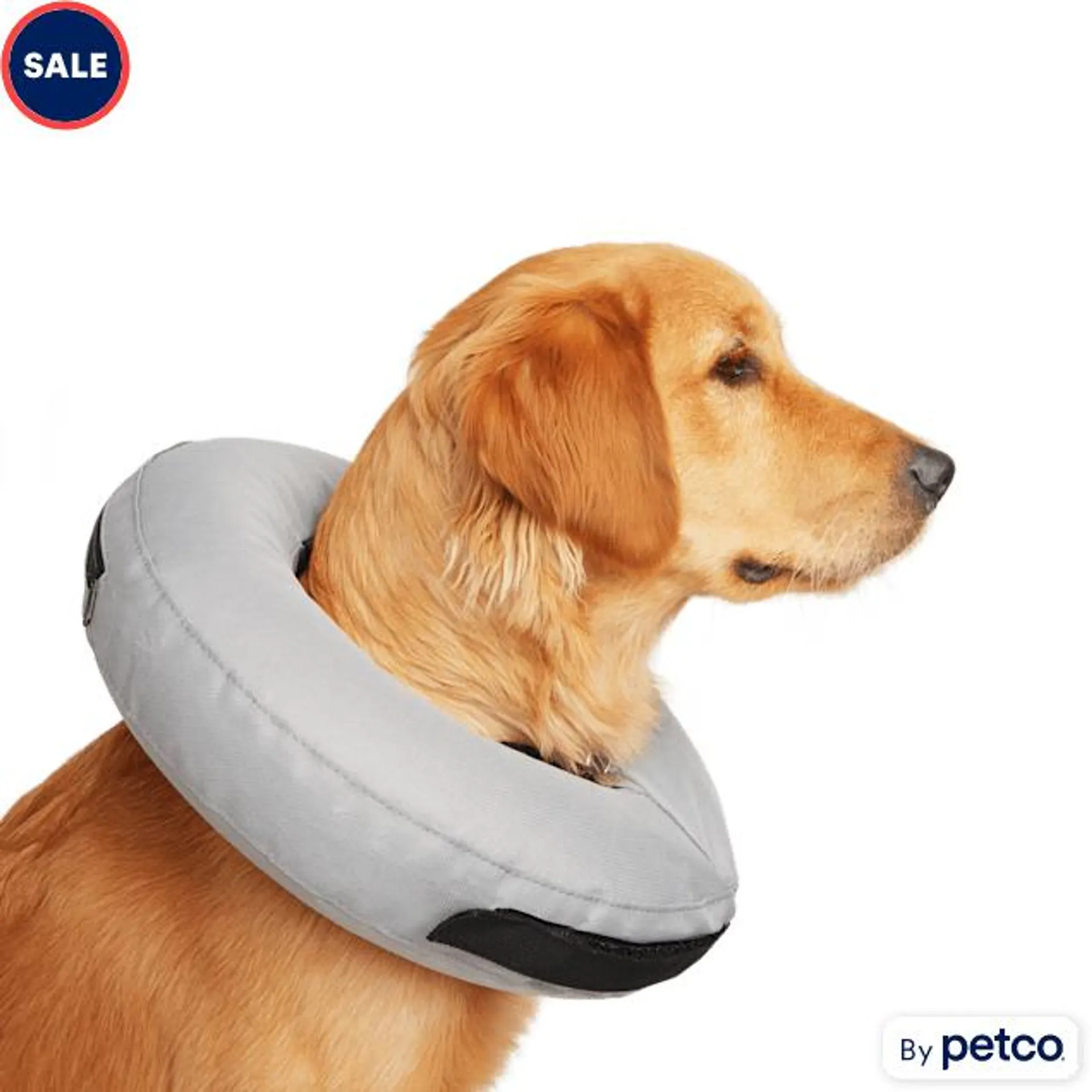 Well & Good Inflatable Collar for Dogs and Cats, Large/ X-Large