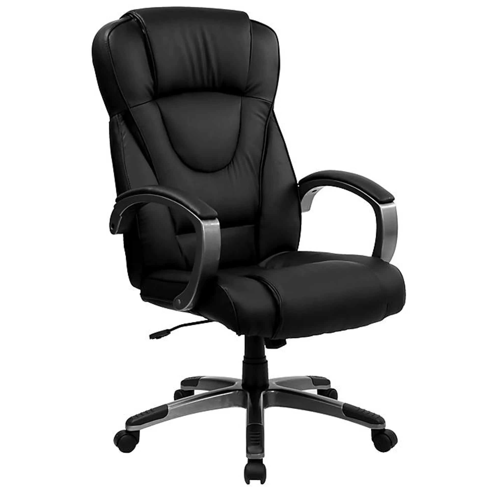 Flash Furniture Hansel Ergonomic LeatherSoft Swivel High Back Executive Office Chair,