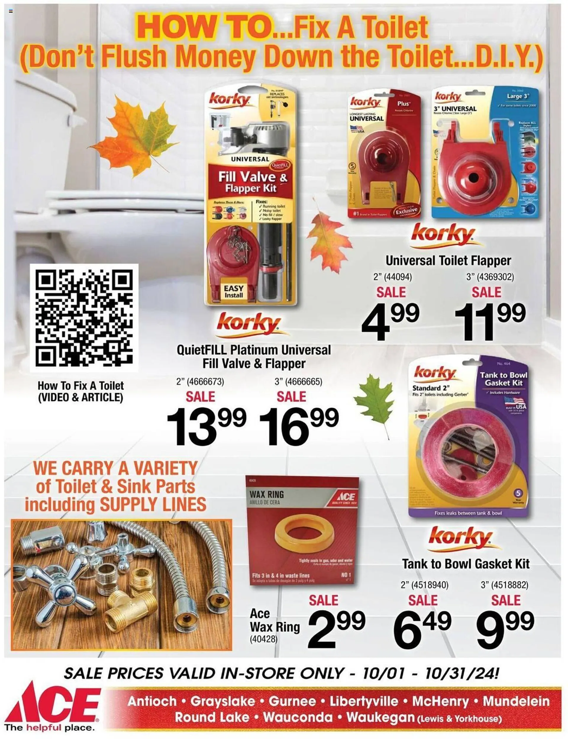 Weekly ad Ace Hardware Weekly Ad from October 1 to October 31 2024 - Page 3