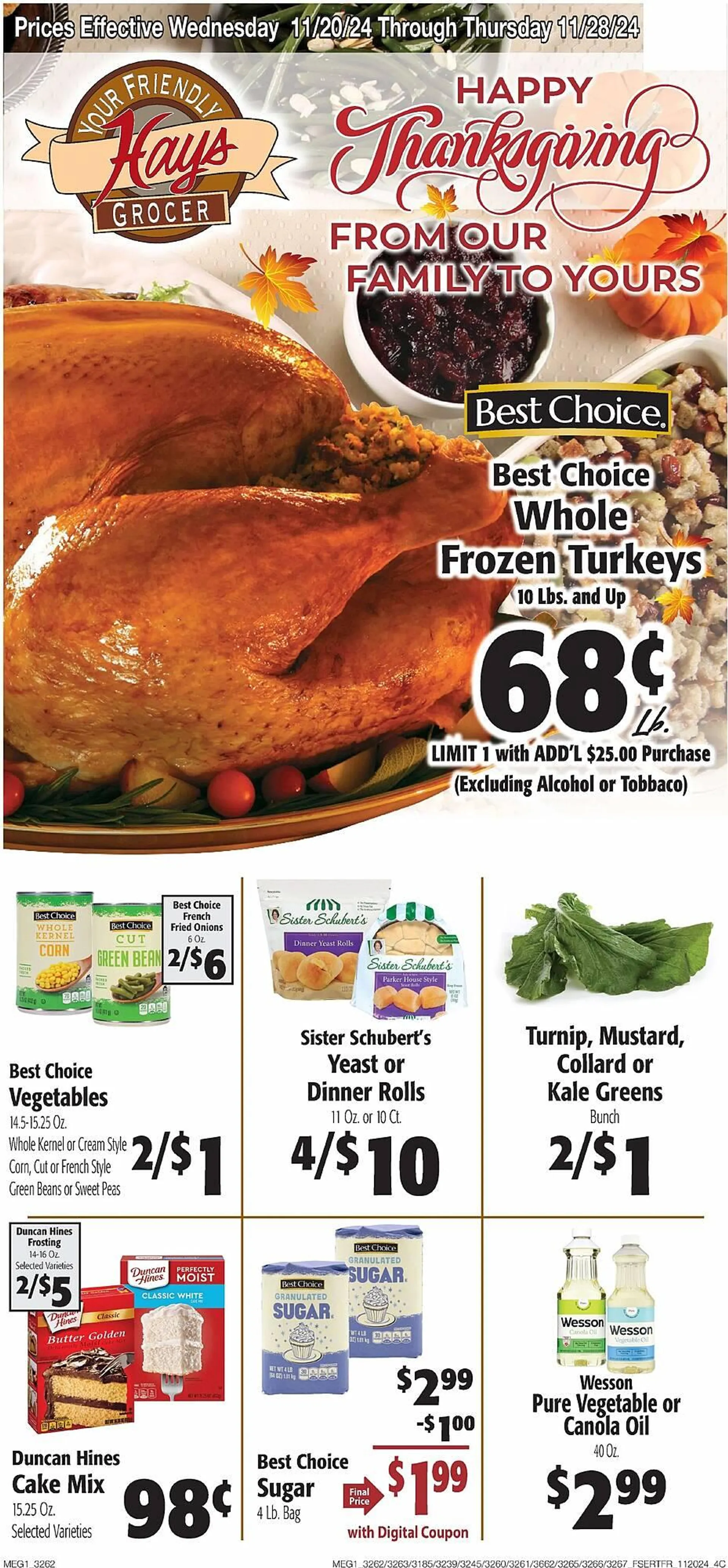 Hays Supermarket Weekly Ad - 1