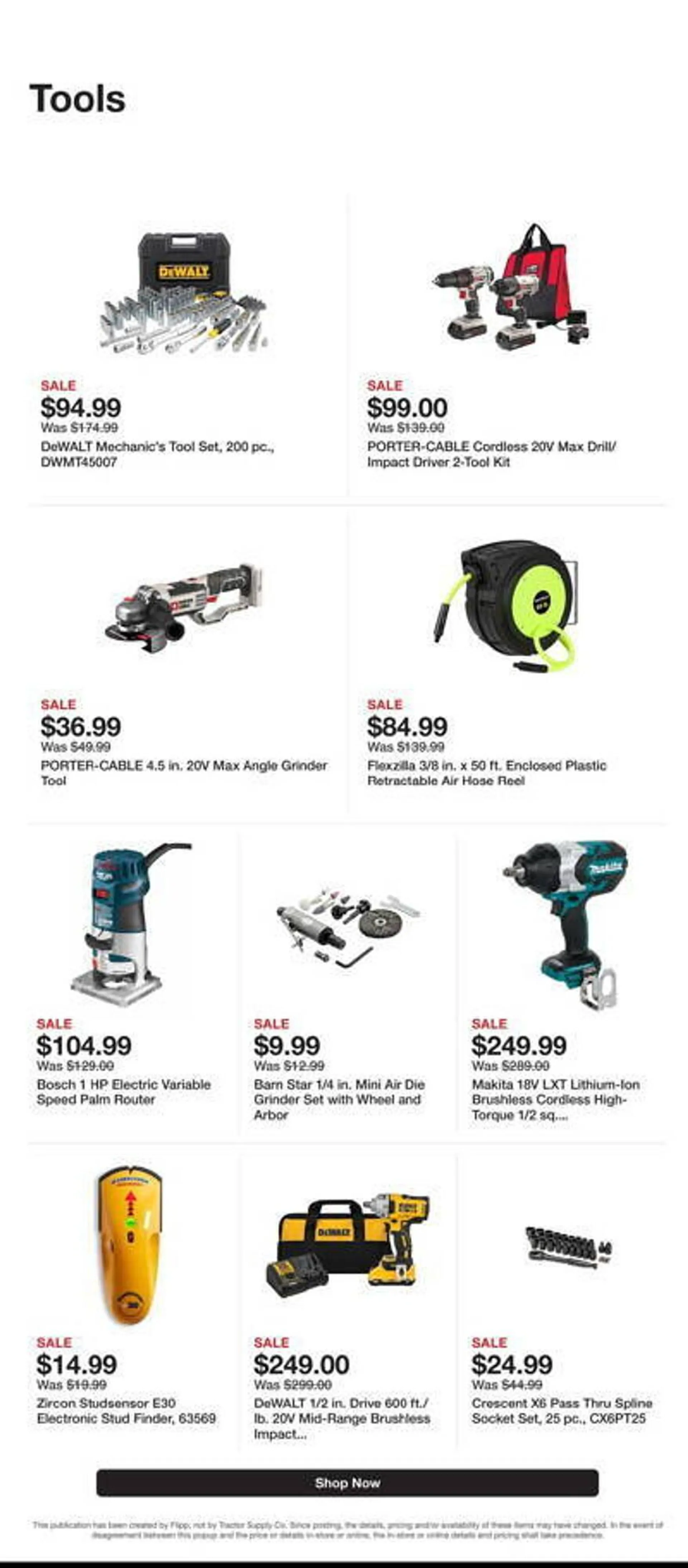 Weekly ad Tractor Supply Company Weekly Ad from August 6 to August 12 2024 - Page 2