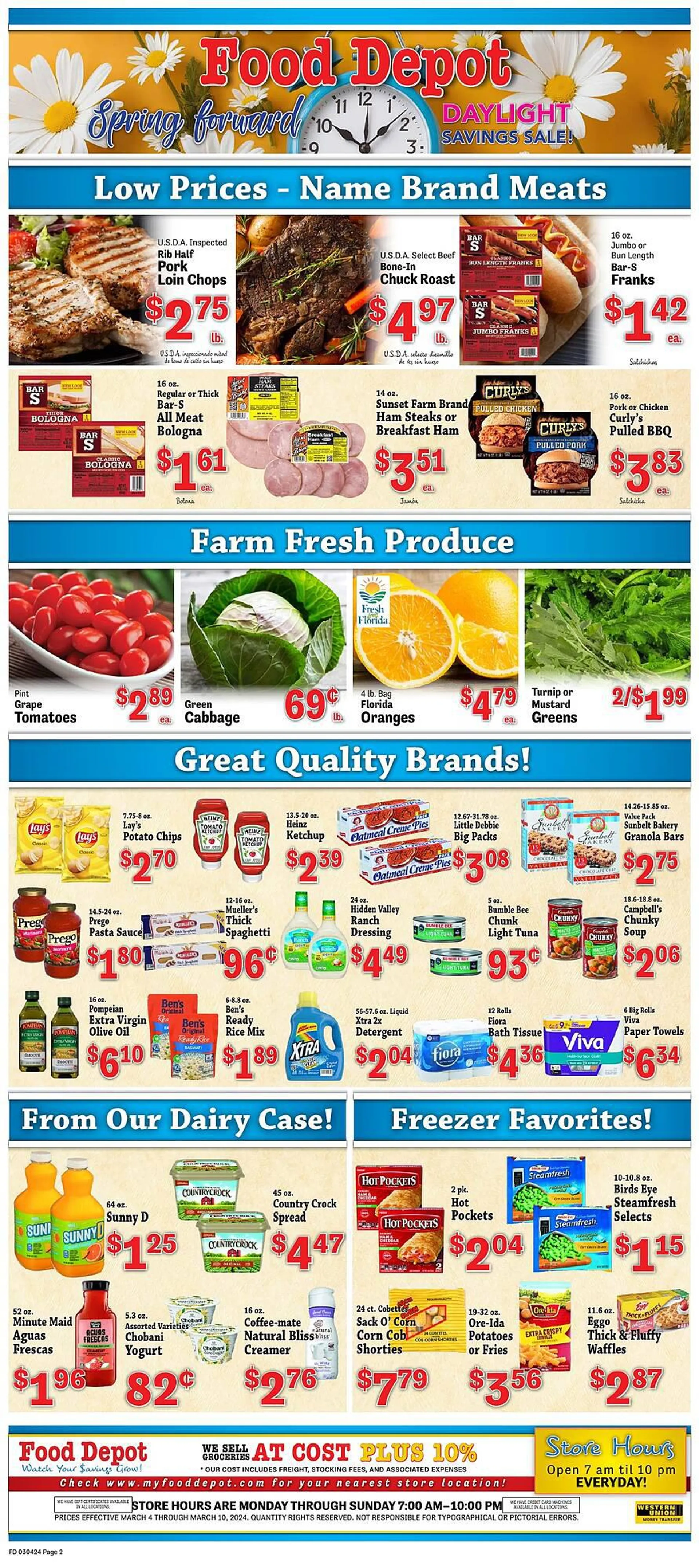 Weekly ad Food Depot Weekly Ad from March 4 to March 10 2024 - Page 2