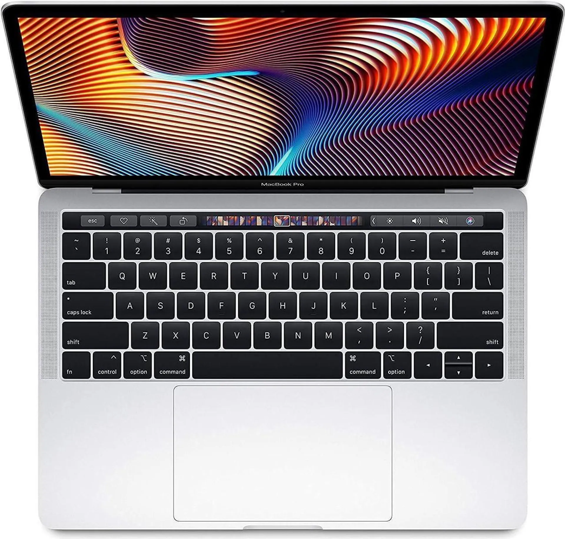 Apple MacBook Pro 13" Touch Bar "Core i5" 1.4 Quad Core 16GB RAM 256GB SSD 2019 A2159 MUHN2LL/A Silver