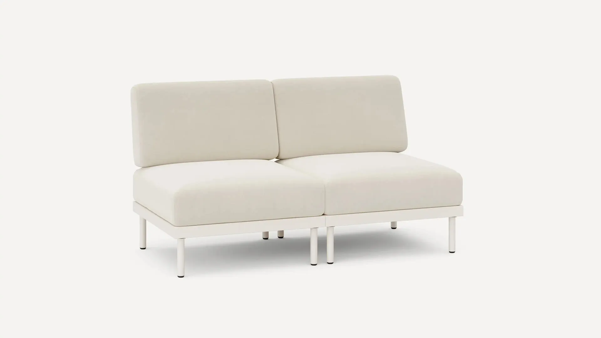 Relay Outdoor 2-Piece Armless Sofa