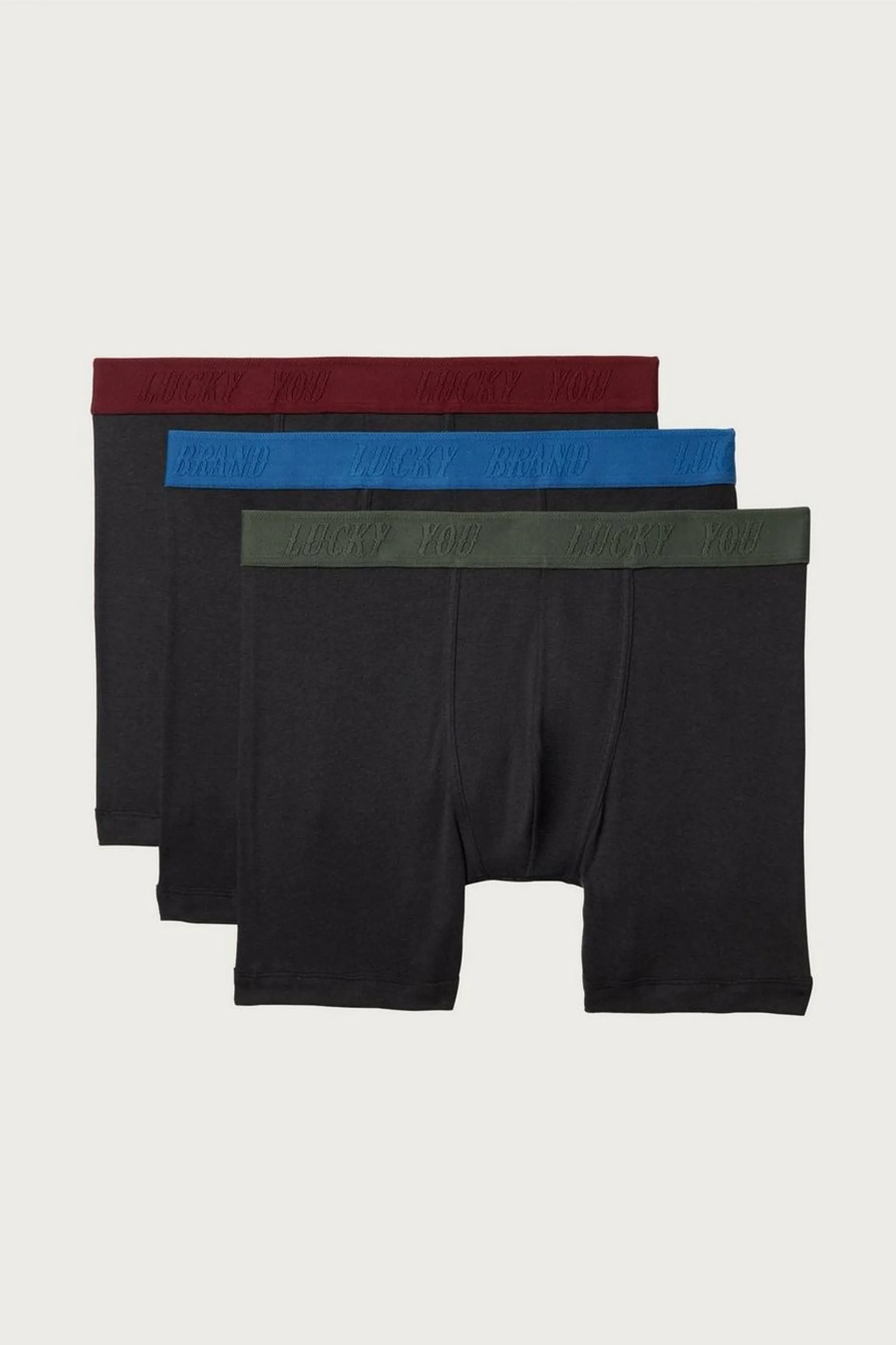 3 pack cotton viscose boxer briefs