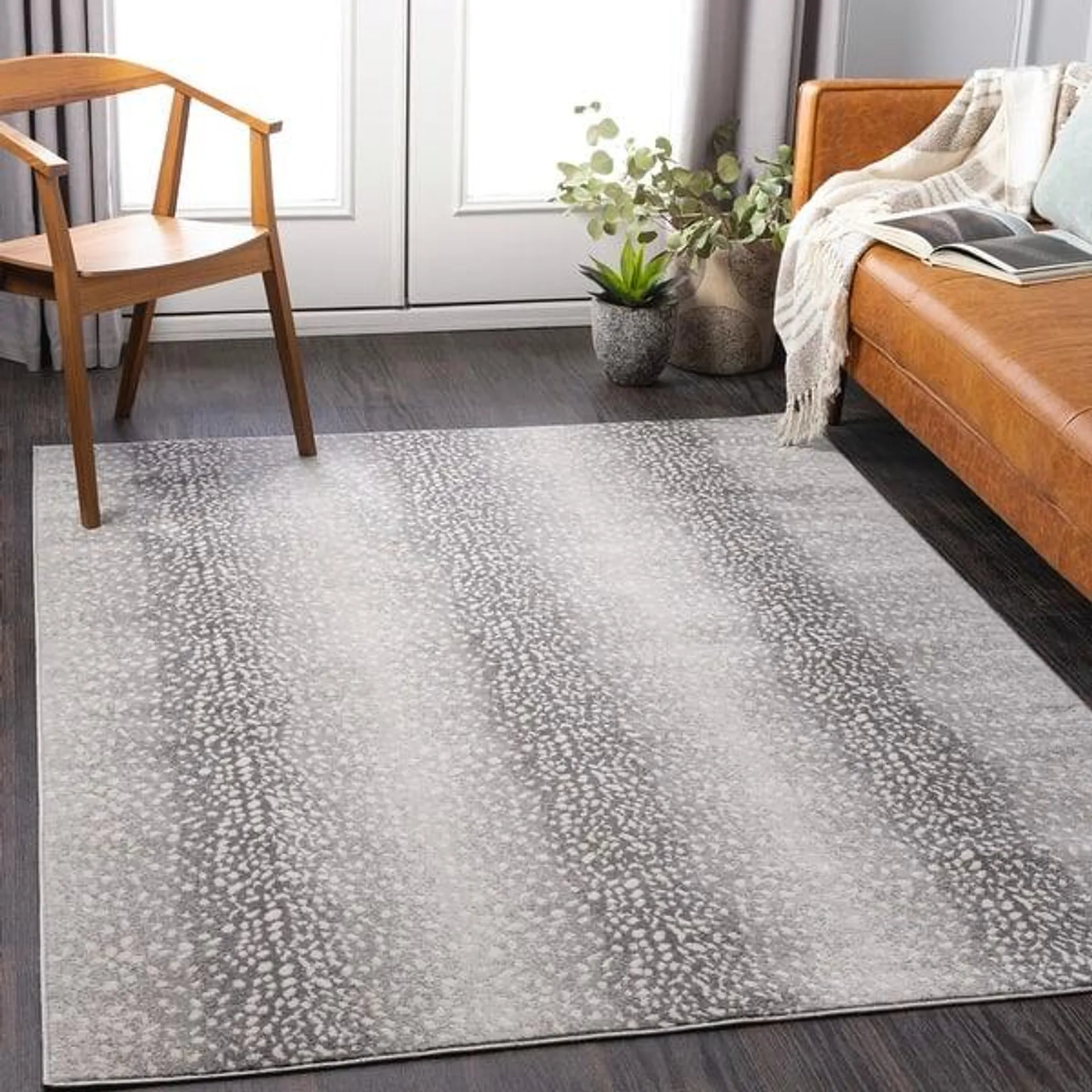 Livabliss Ellesia Antelope Stripe Area Rug