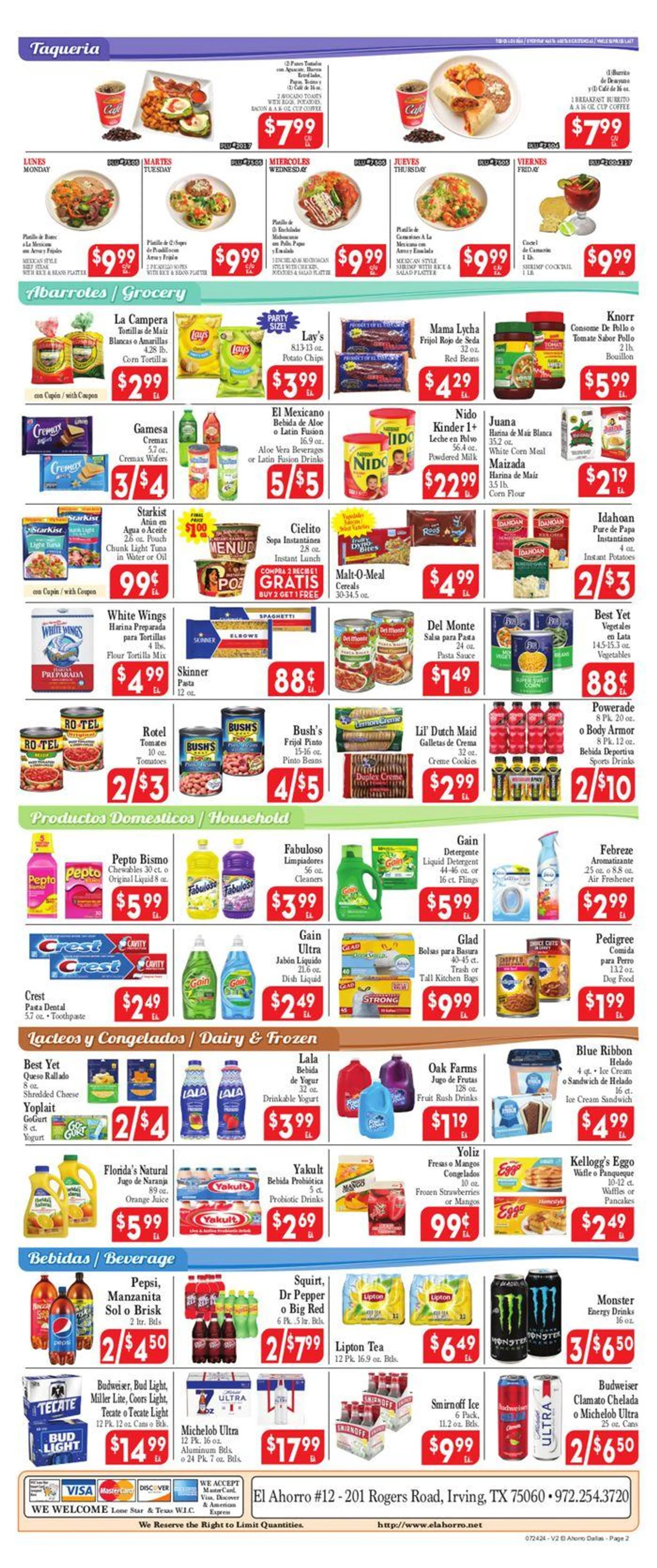 Weekly ad El Oferton from July 24 to July 30 2024 - Page 2