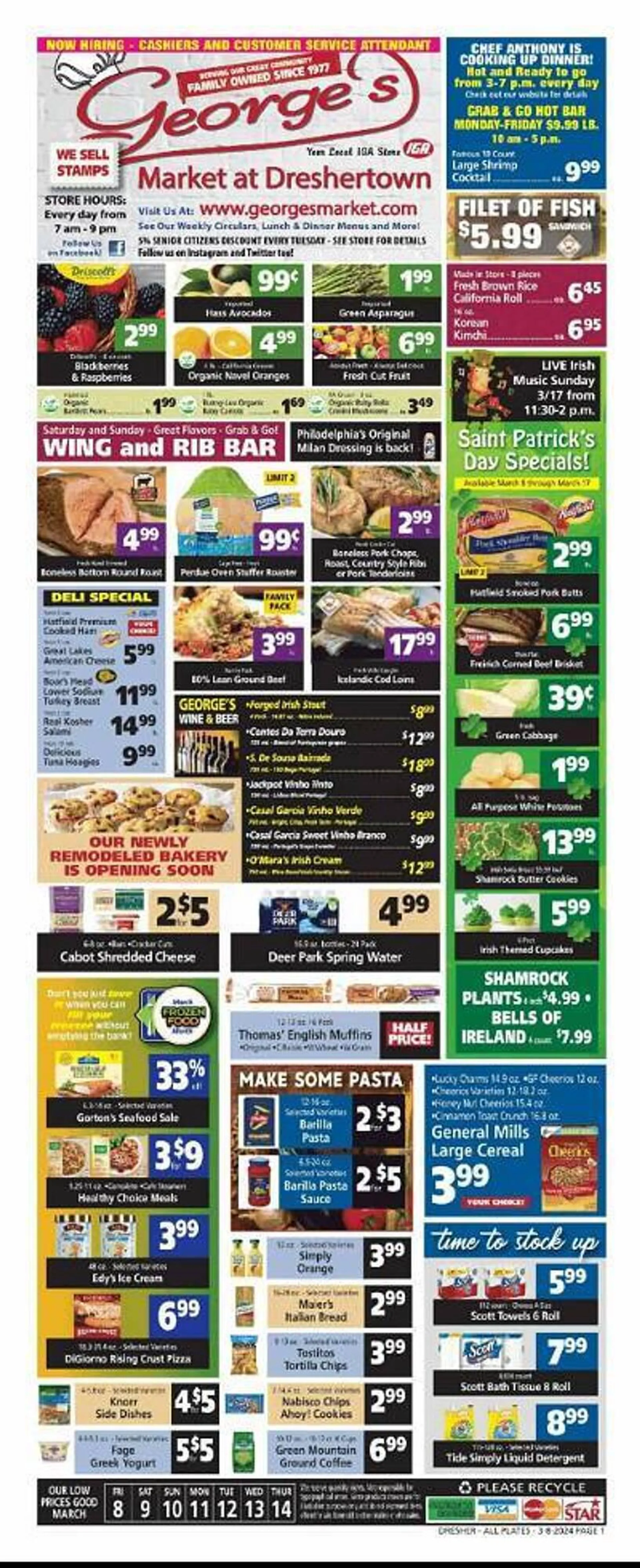 Weekly ad George's Market Weekly Ad from March 8 to March 14 2024 - Page 