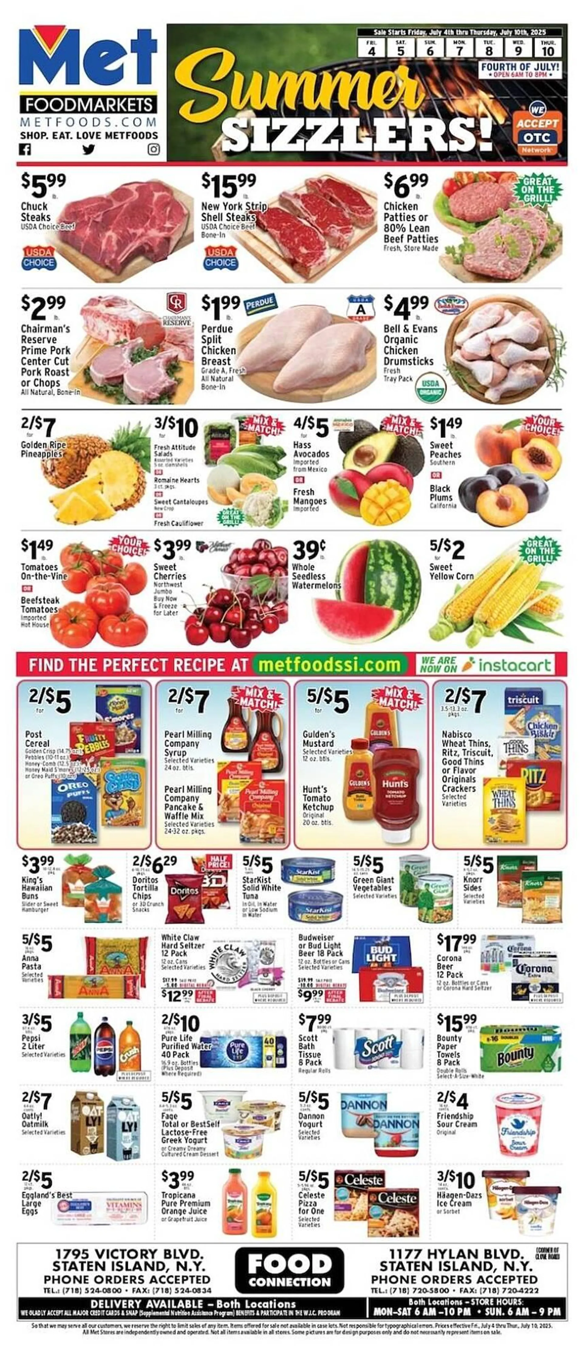 Weekly ad Met Foodmarkets Weekly Ad from July 4 to July 10 2025 - Page 1