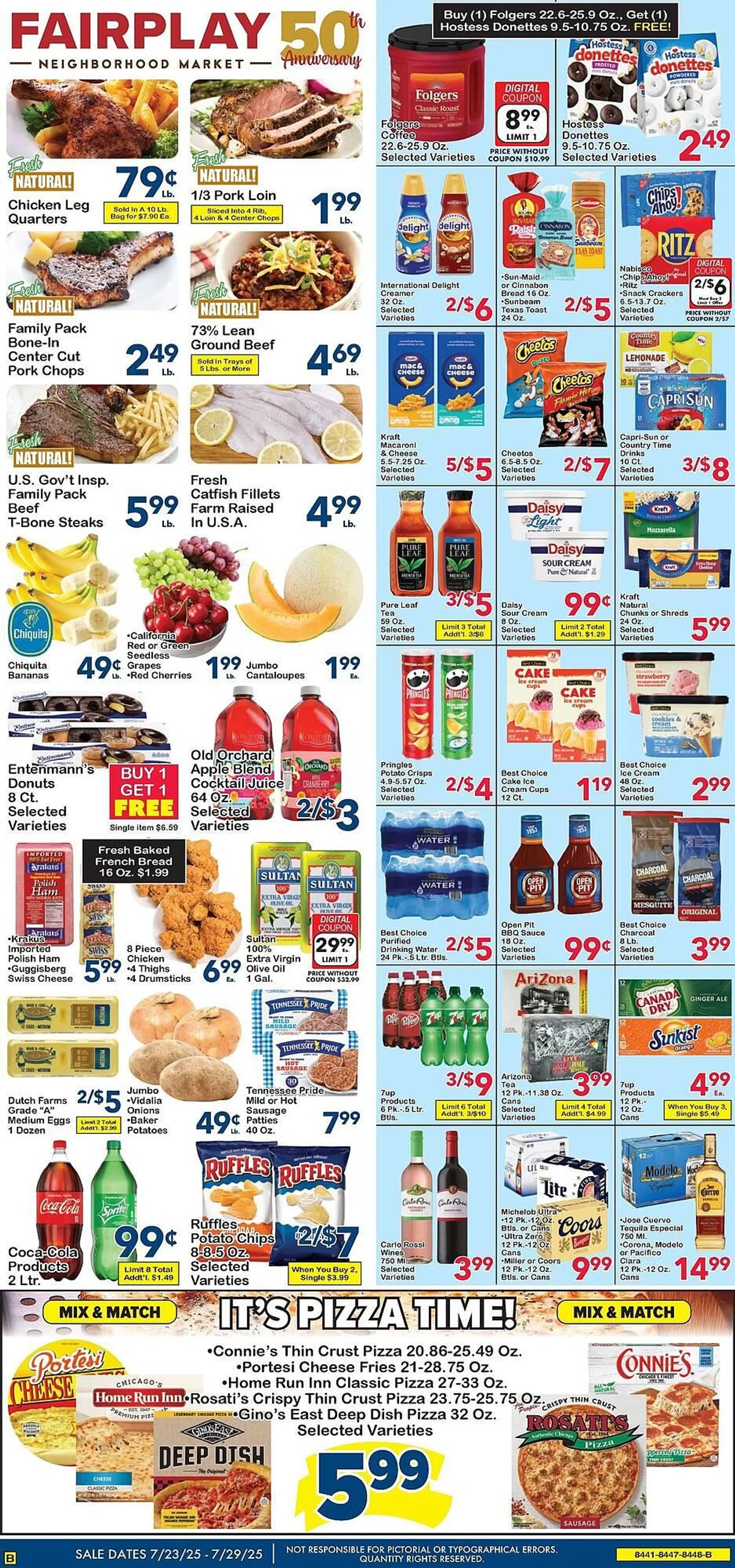 Weekly ad Fairplay Weekly Ad from July 23 to July 29 2025 - Page 1