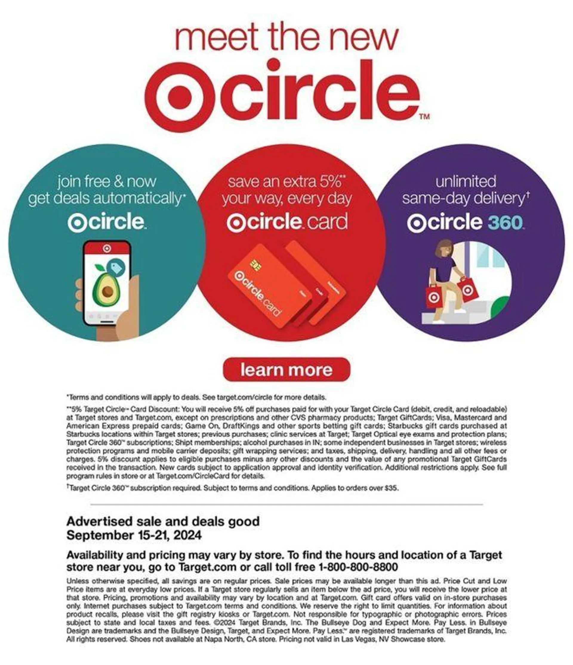 Weekly ad Target flyer from September 17 to October 1 2024 - Page 25