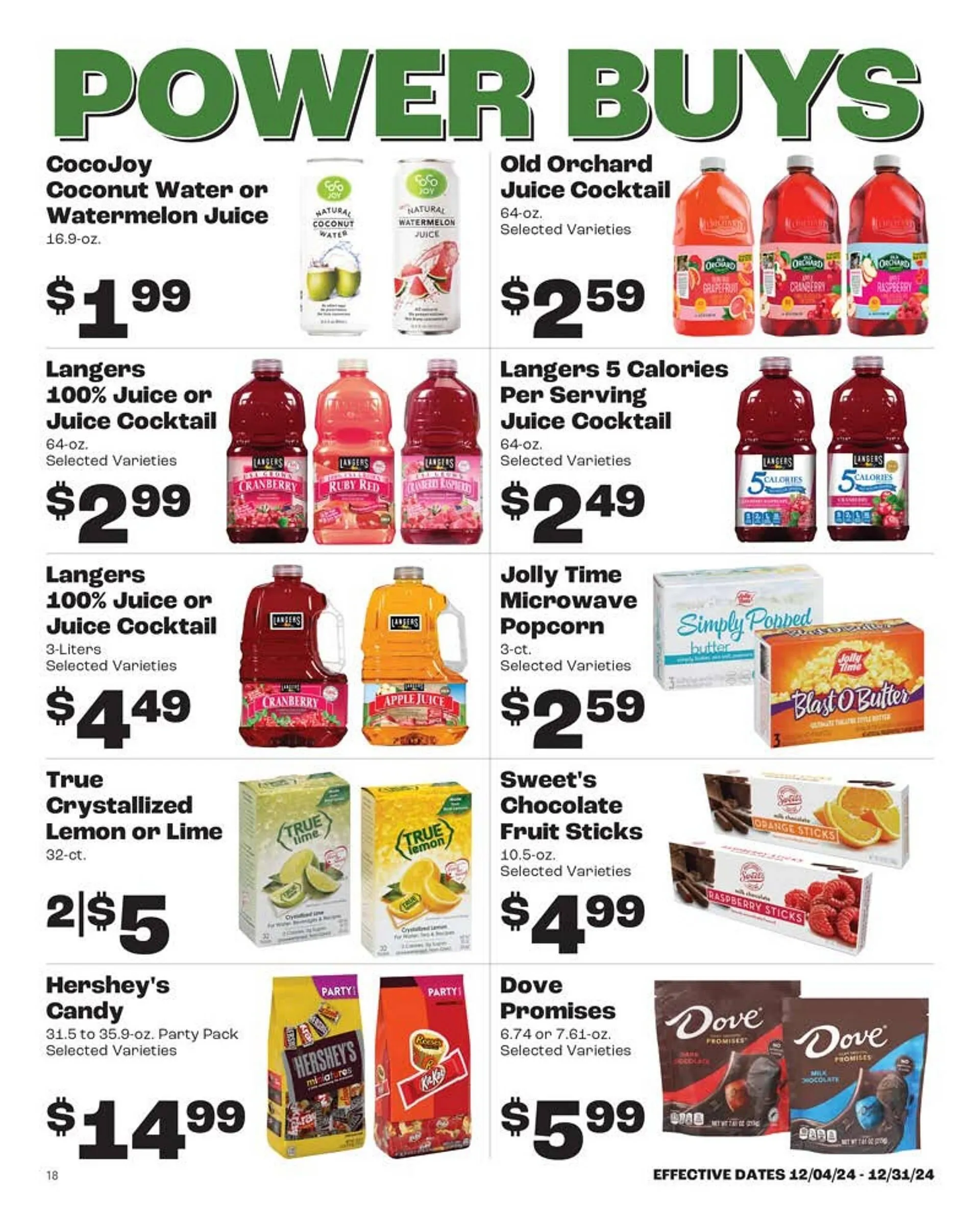 Weekly ad Rosauers Weekly Ad from December 11 to December 31 2024 - Page 18