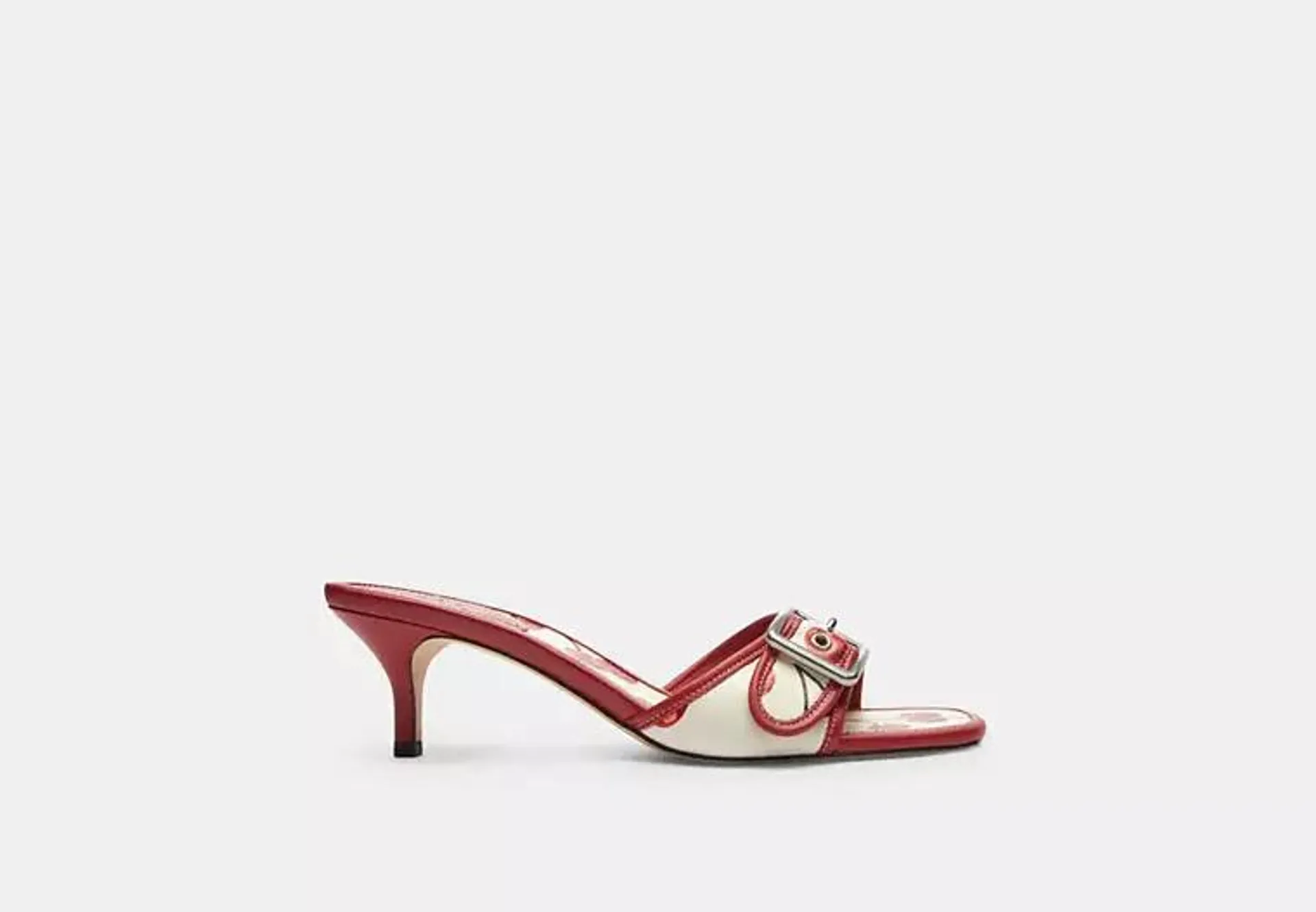 Margot Sandal With Cherry Print