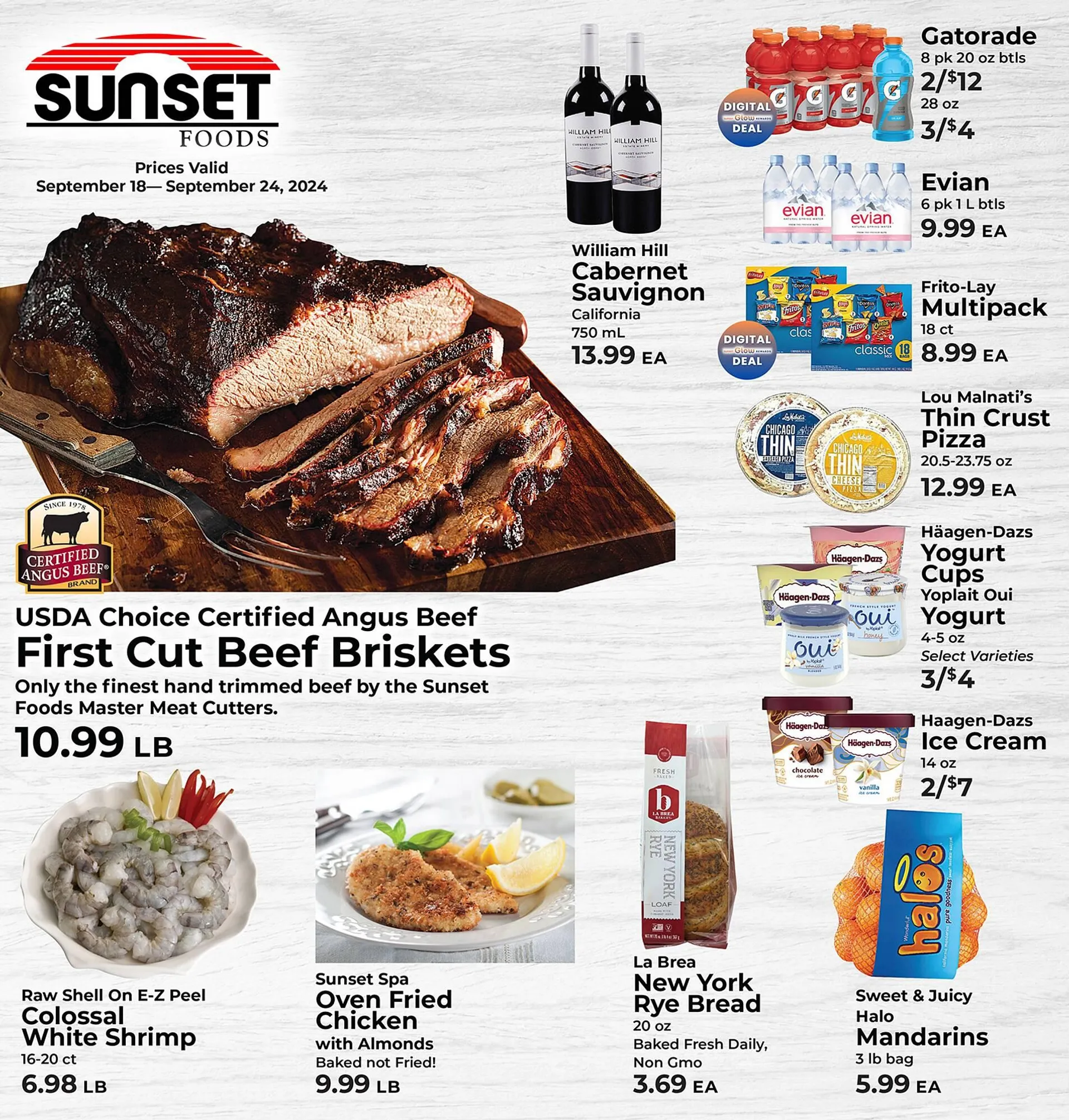 Sunset Foods Weekly Ad - 1