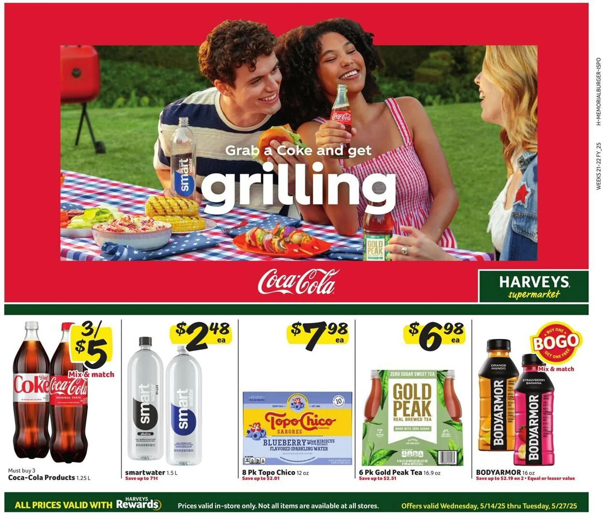 Harveys Supermarkets Weekly Ad - 1