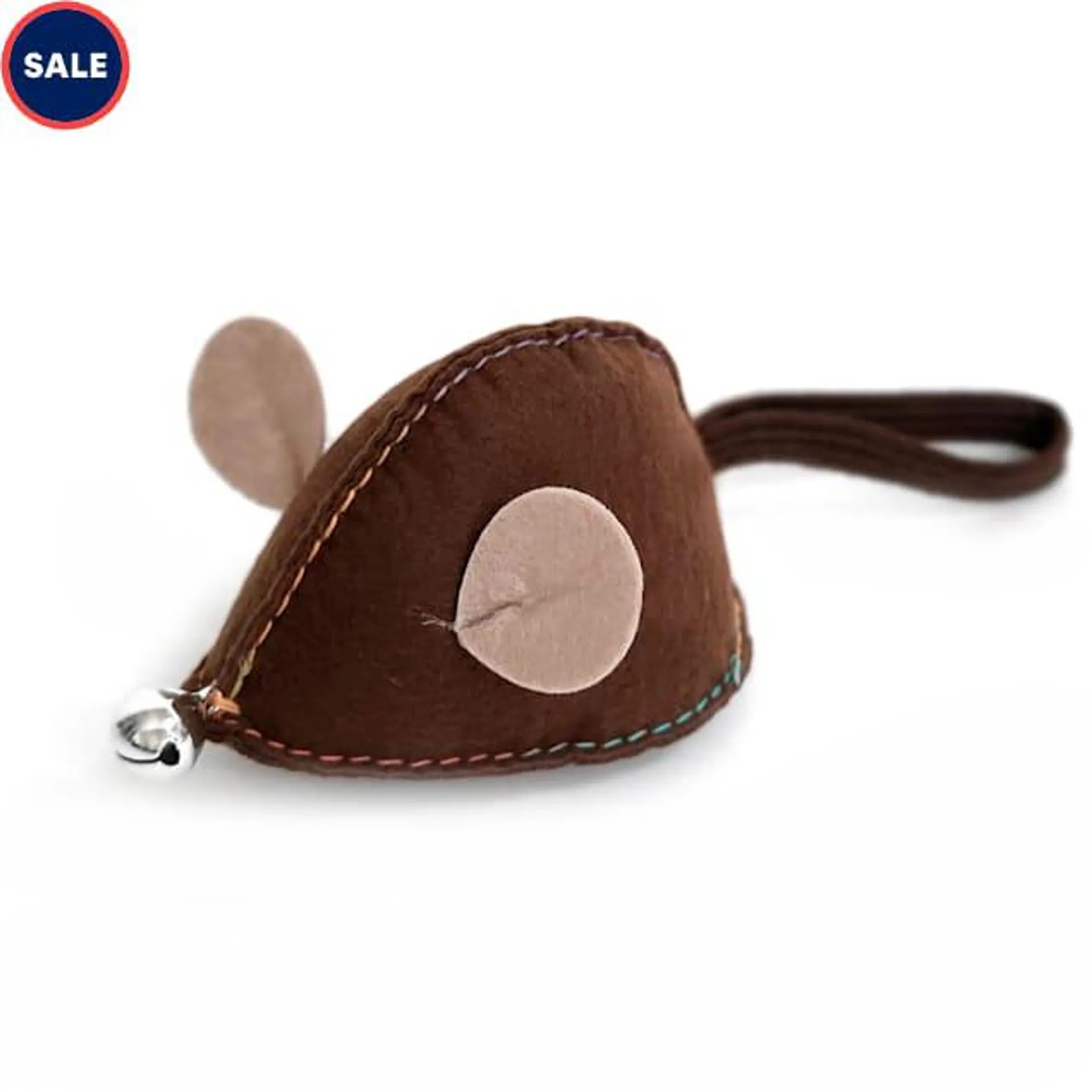 Pets So Good Brown Illu Mouse Cat Toy, Small